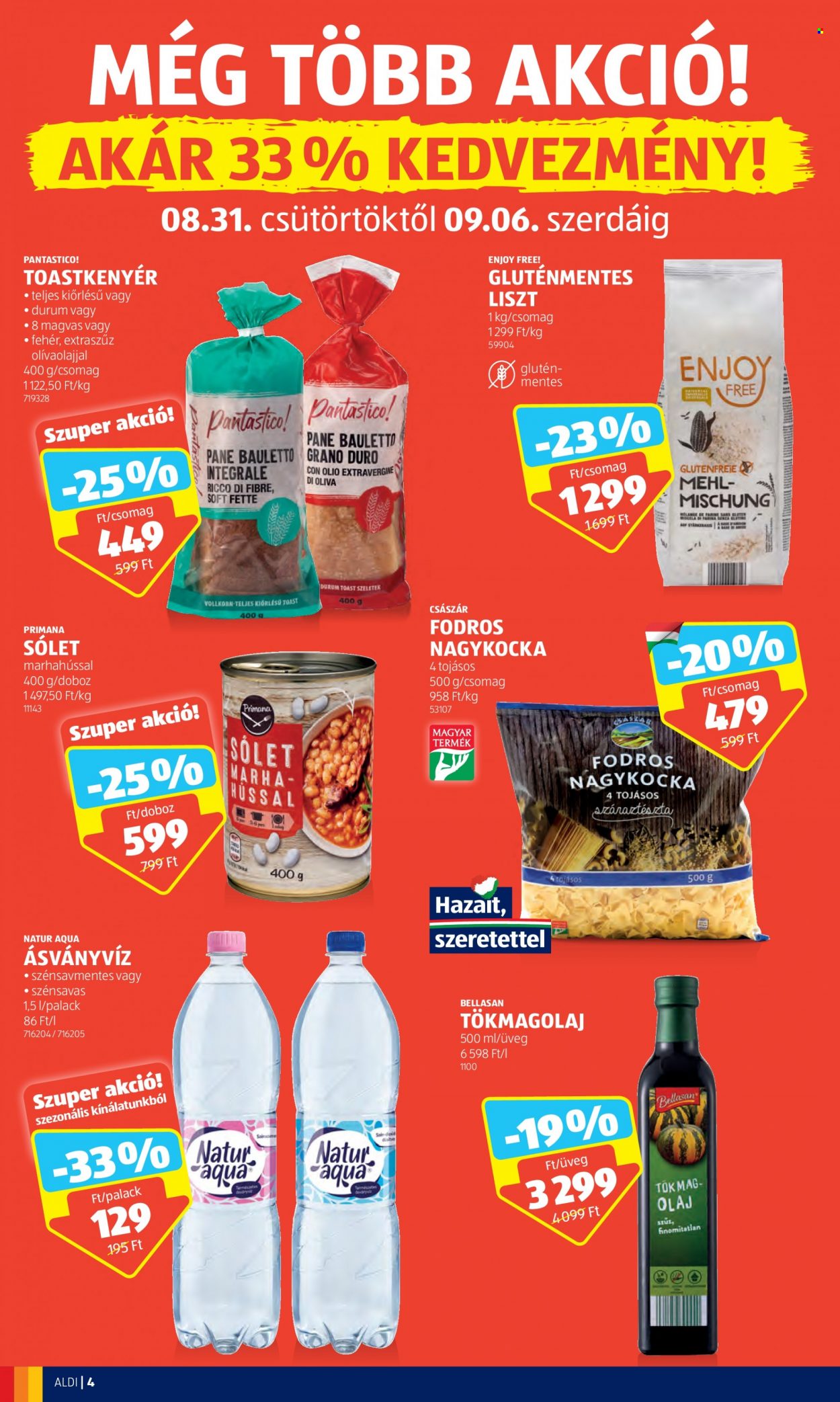 Aldi akciós újságok - 2023.08.31 - 2023.09.06. Oldal 4