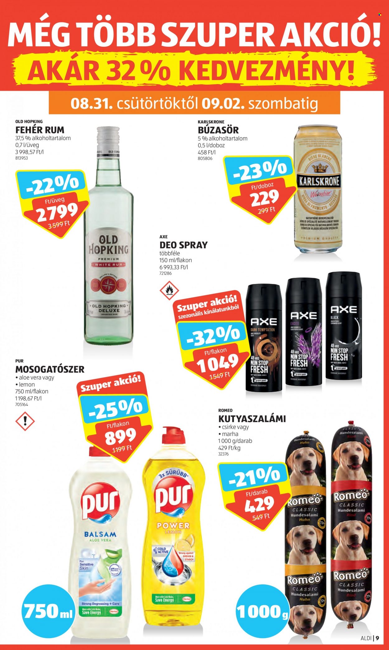Aldi akciós újságok - 2023.08.31 - 2023.09.06. Oldal 11