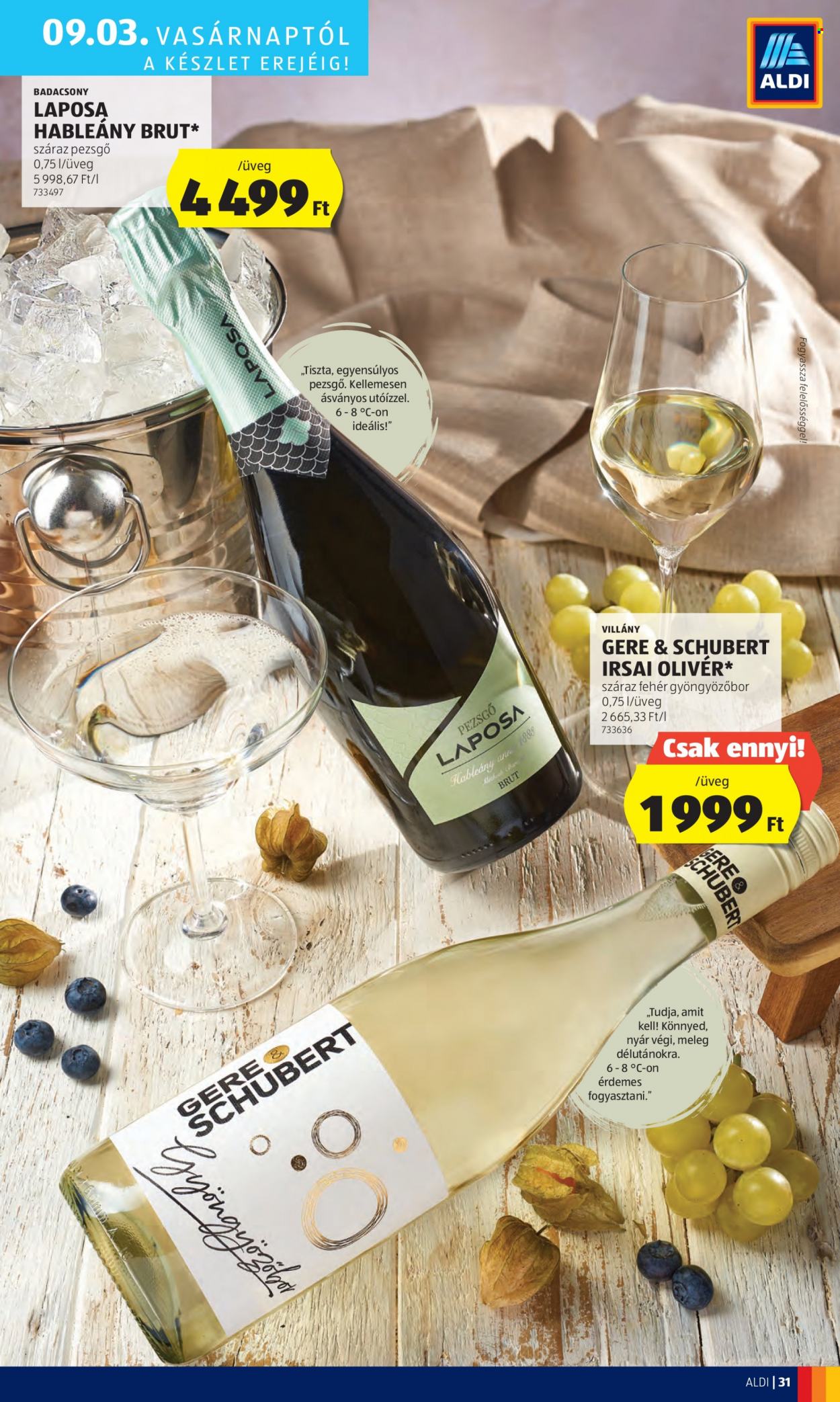 Aldi akciós újságok - 2023.08.31 - 2023.09.06. Oldal 33