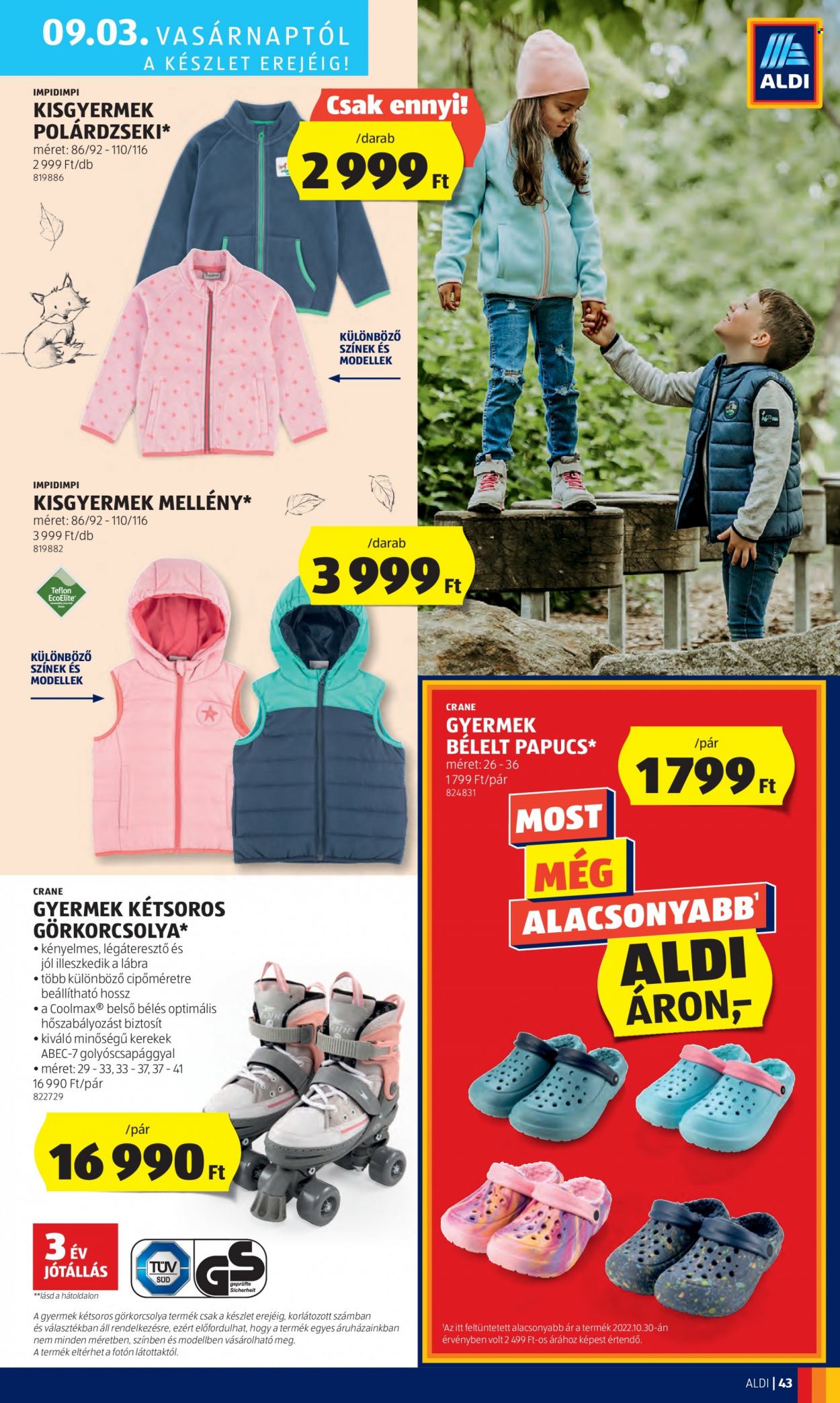 Aldi akciós újságok - 2023.08.31 - 2023.09.06. Oldal 45