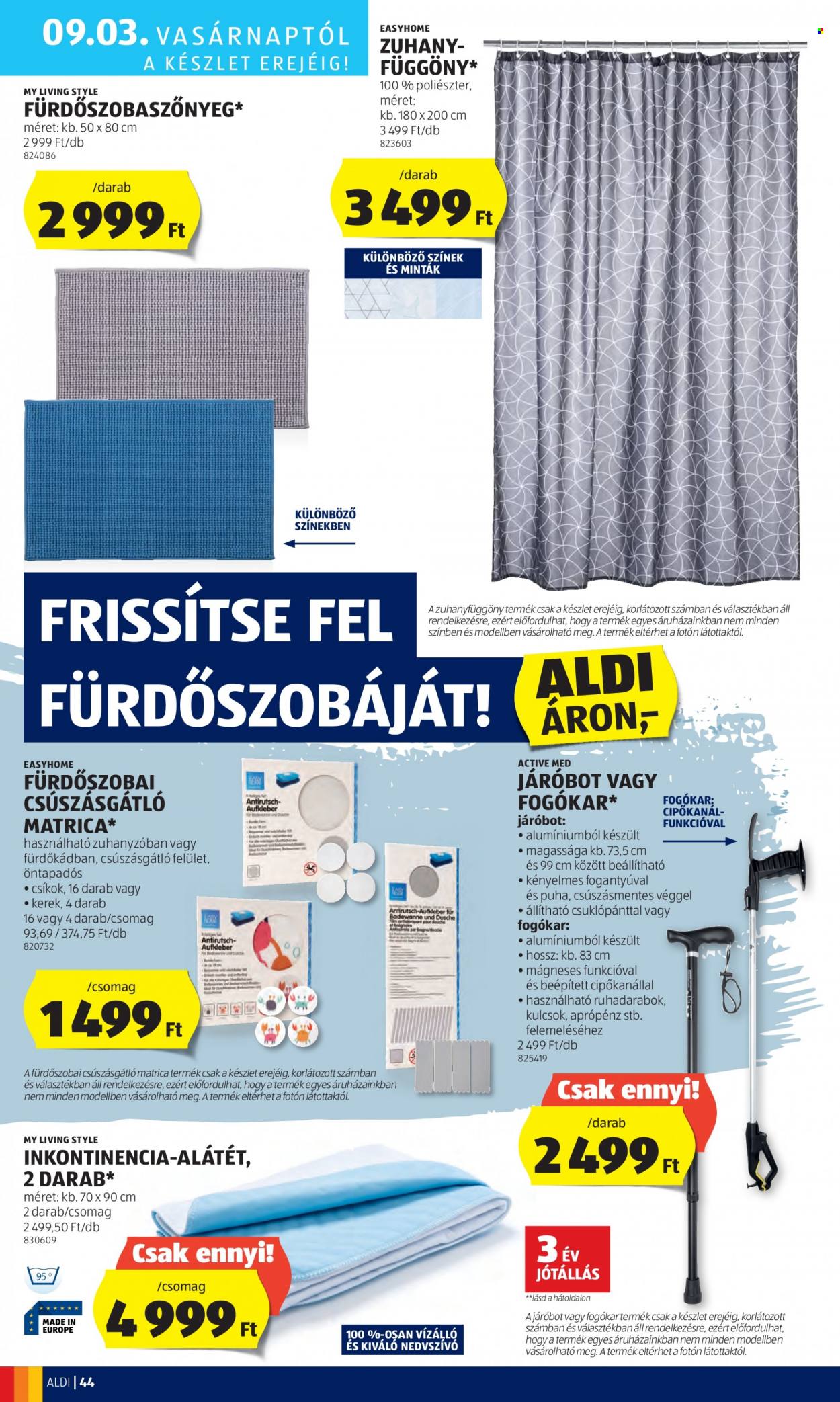 Aldi akciós újságok - 2023.08.31 - 2023.09.06. Oldal 46