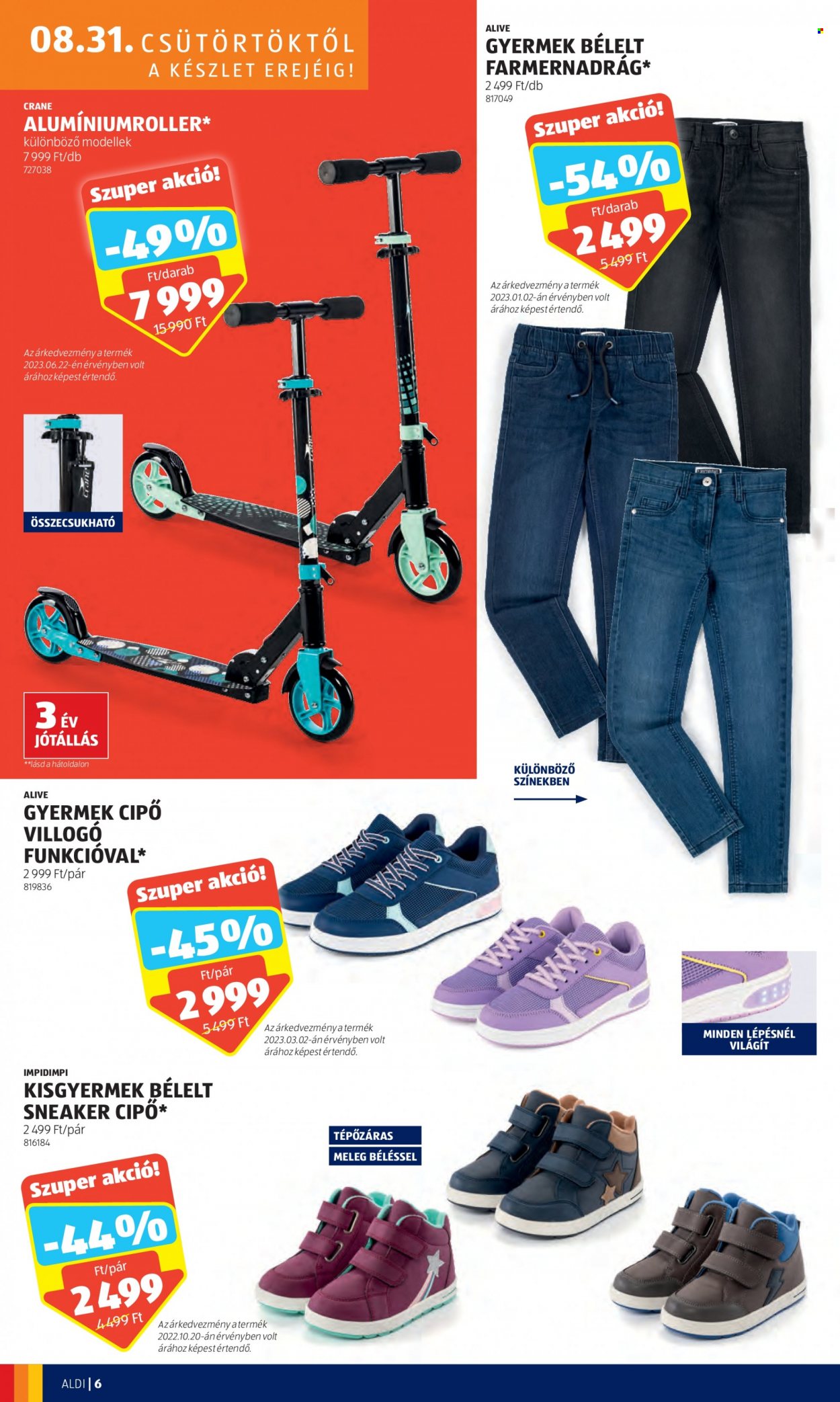 Aldi akciós újságok. Oldal 6