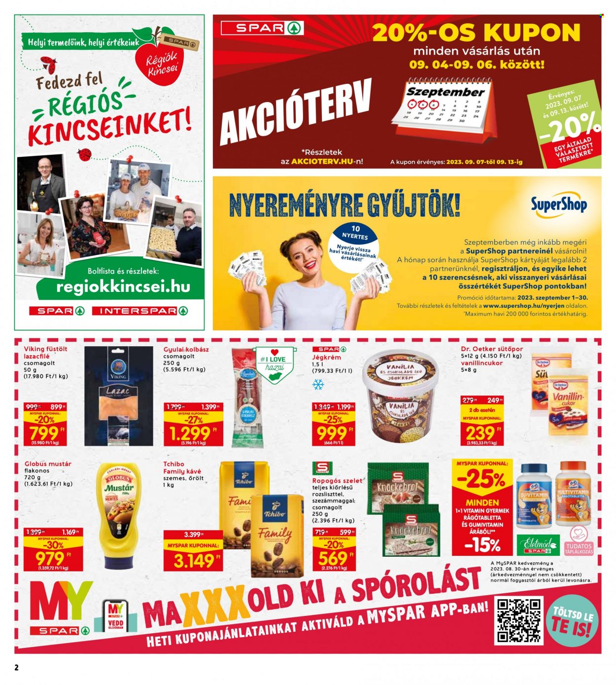 INTERSPAR akciós újságok - 2023.08.31 - 2023.09.06. Oldal 2