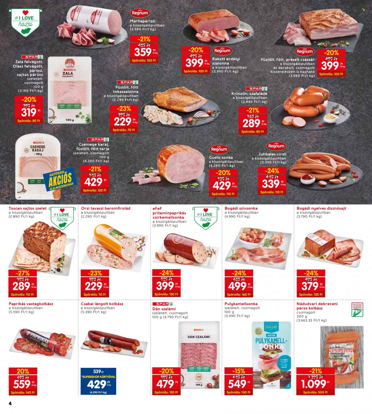 INTERSPAR akciós újságok - 2023.08.31 - 2023.09.06. Oldal 6