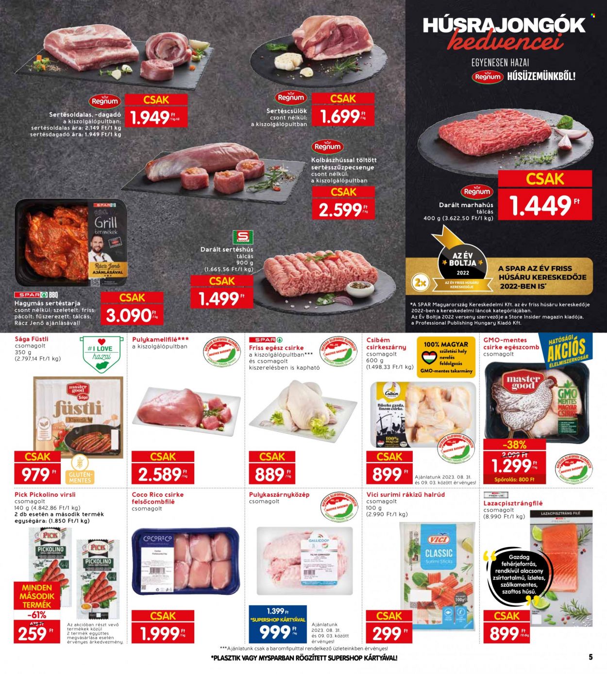 INTERSPAR akciós újságok - 2023.08.31 - 2023.09.06. Oldal 7