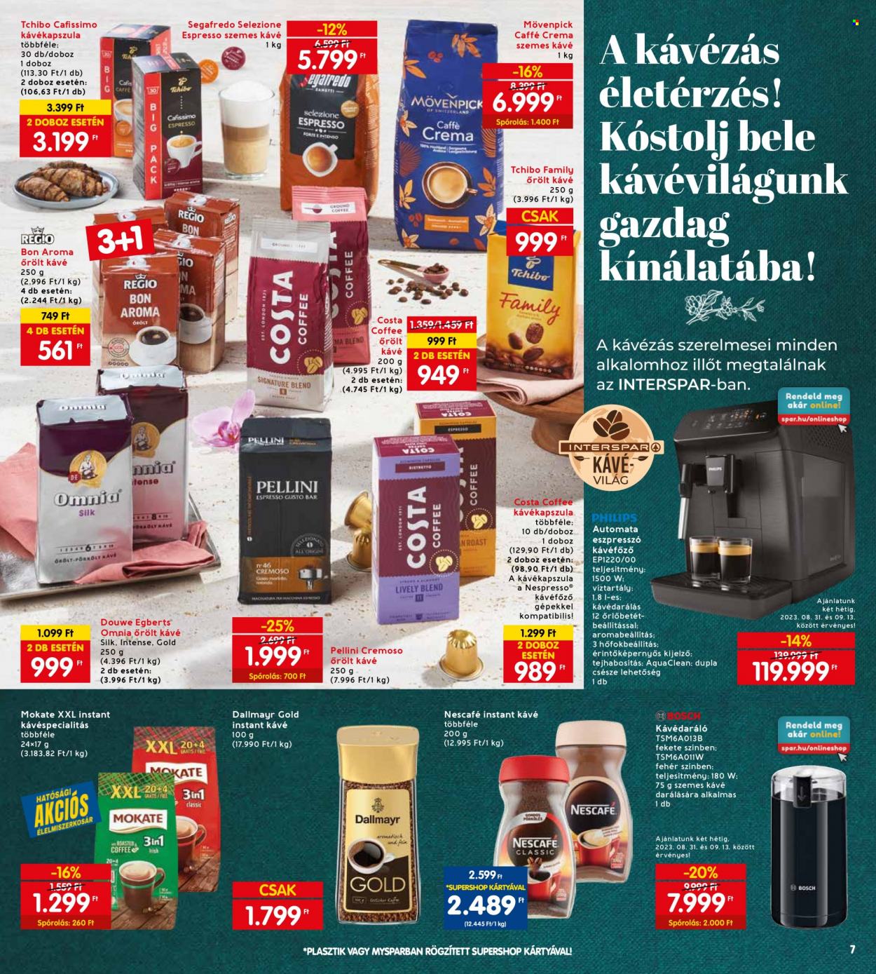 INTERSPAR akciós újságok - 2023.08.31 - 2023.09.06. Oldal 9