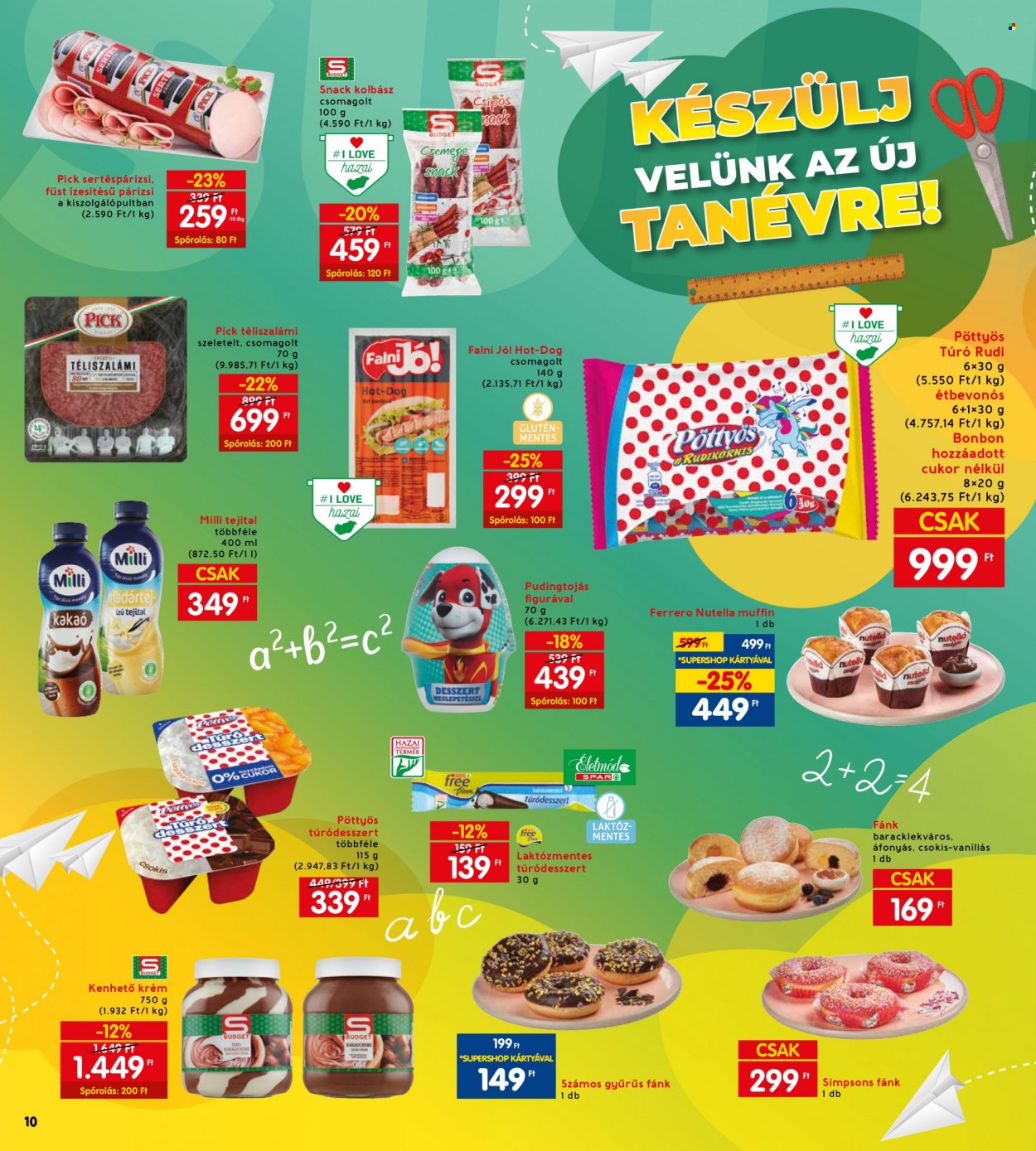 INTERSPAR akciós újságok - 2023.08.31 - 2023.09.06. Oldal 14