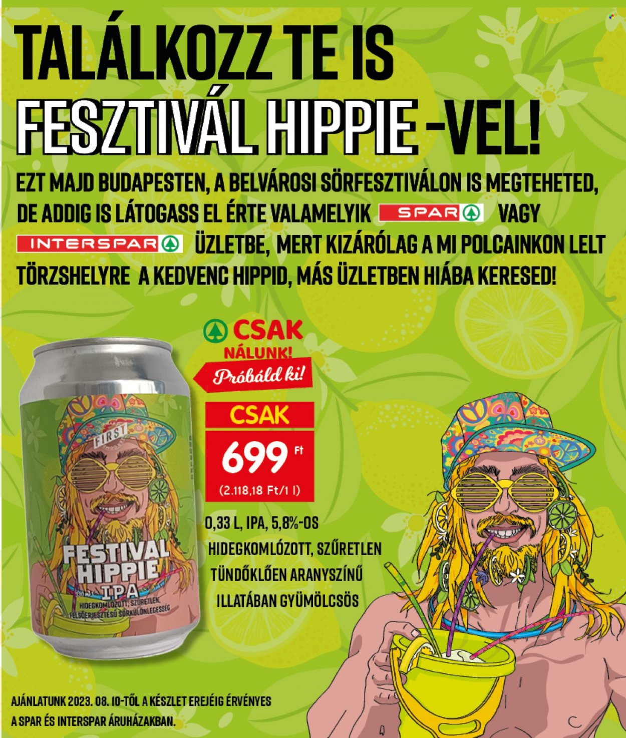 INTERSPAR akciós újságok - 2023.08.31 - 2023.09.06. Oldal 34