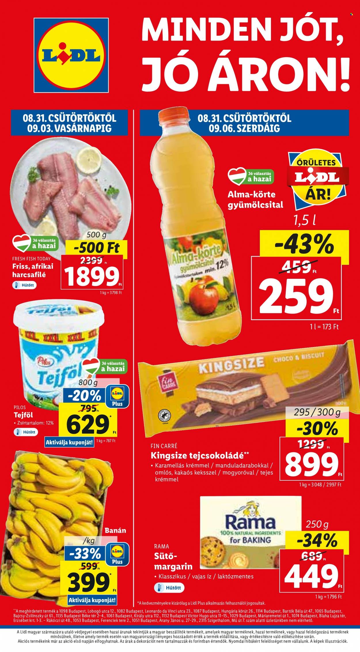 Lidl akciós újságok - 2023.08.31 - 2023.09.06. Oldal 1