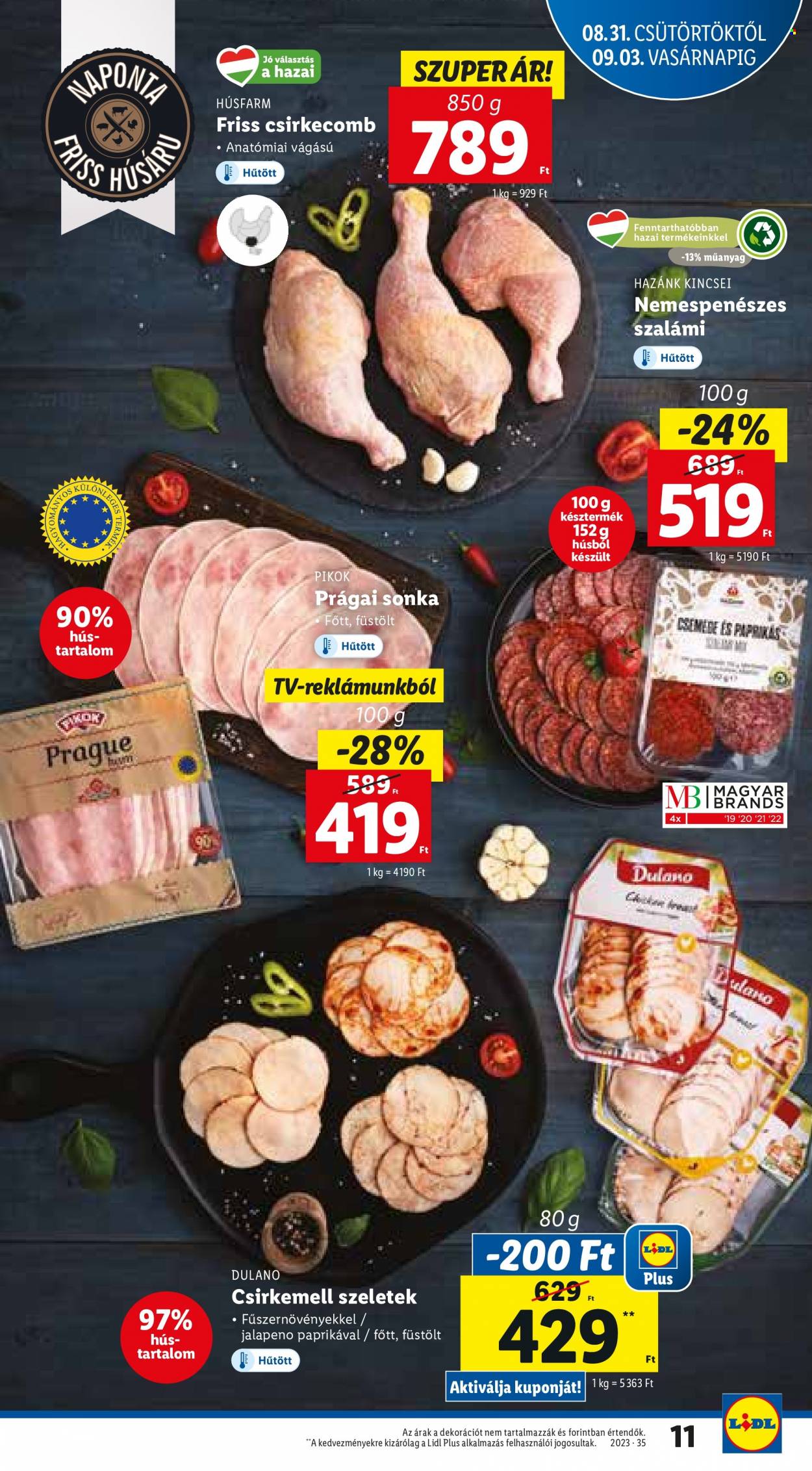 Lidl akciós újságok - 2023.08.31 - 2023.09.06. Oldal 11