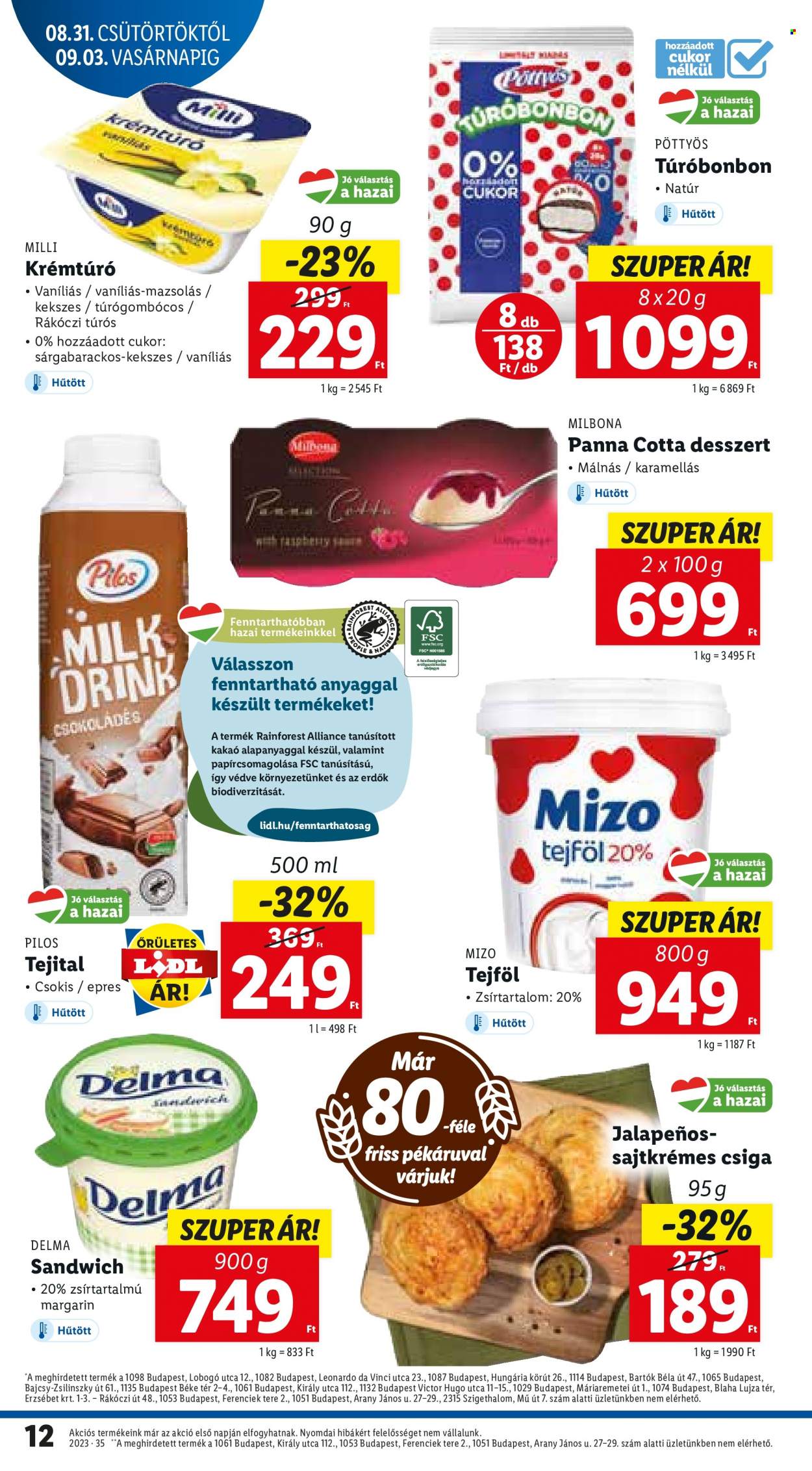 Lidl akciós újságok - 2023.08.31 - 2023.09.06. Oldal 12