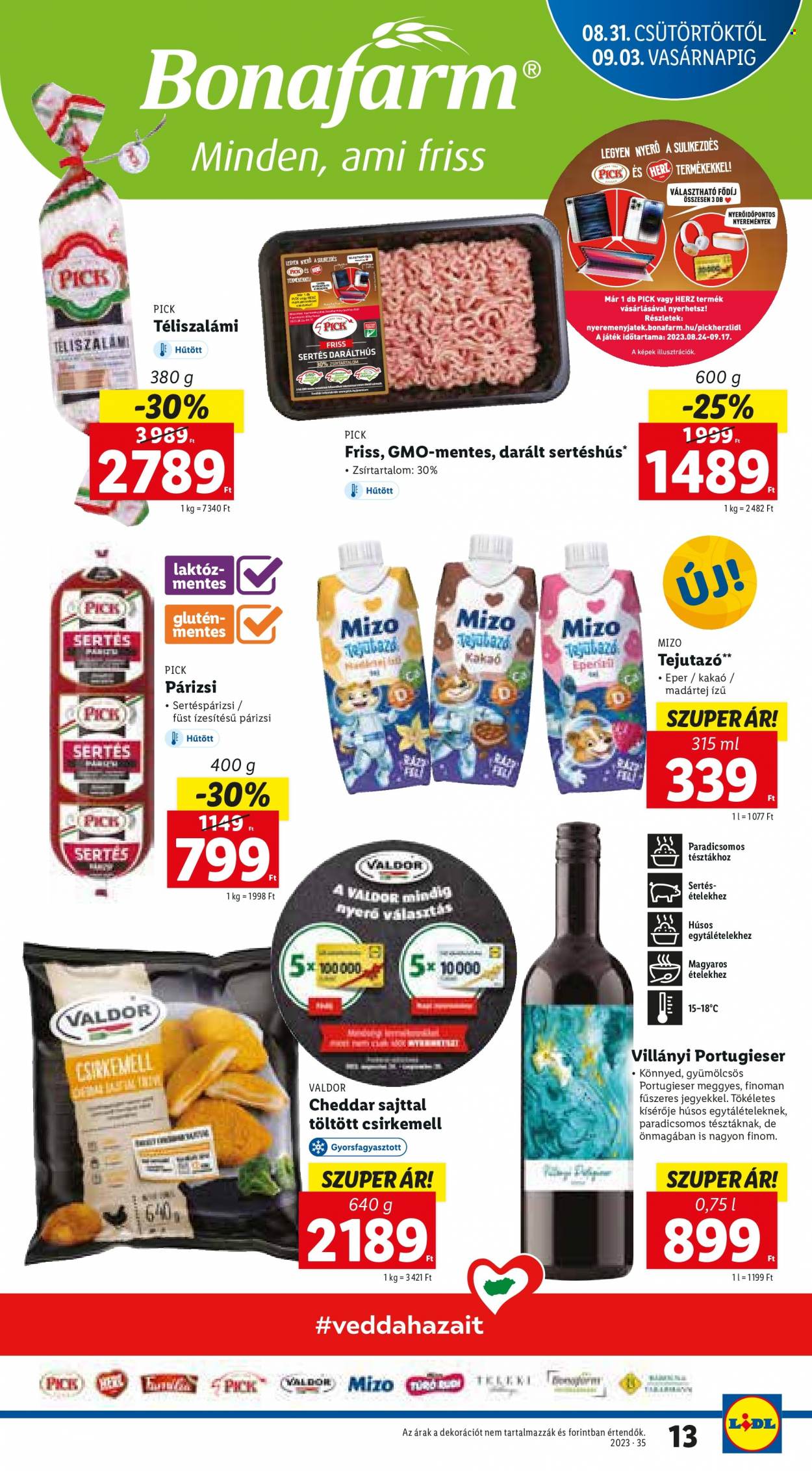 Lidl akciós újságok - 2023.08.31 - 2023.09.06. Oldal 13