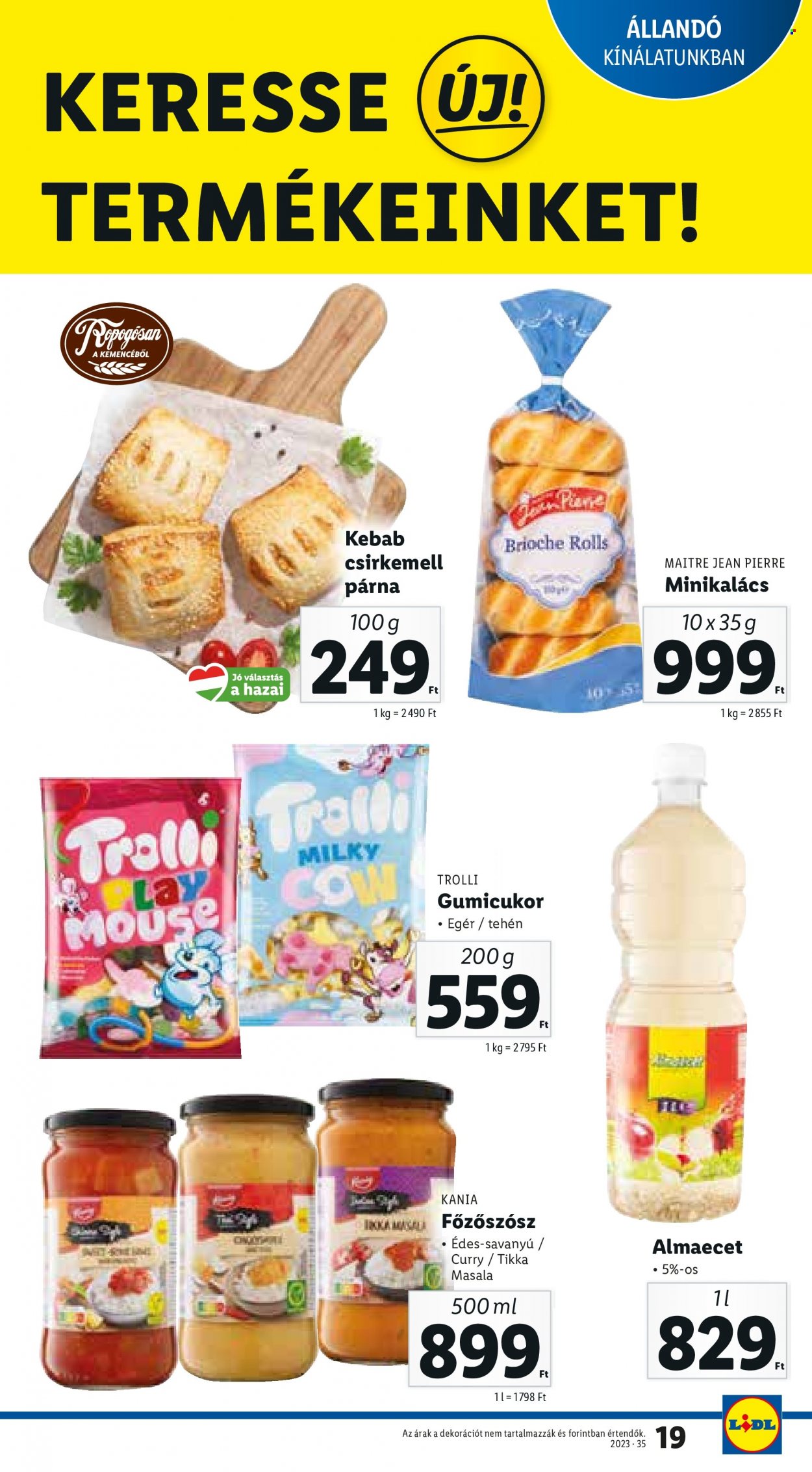 Lidl akciós újságok - 2023.08.31 - 2023.09.06. Oldal 19
