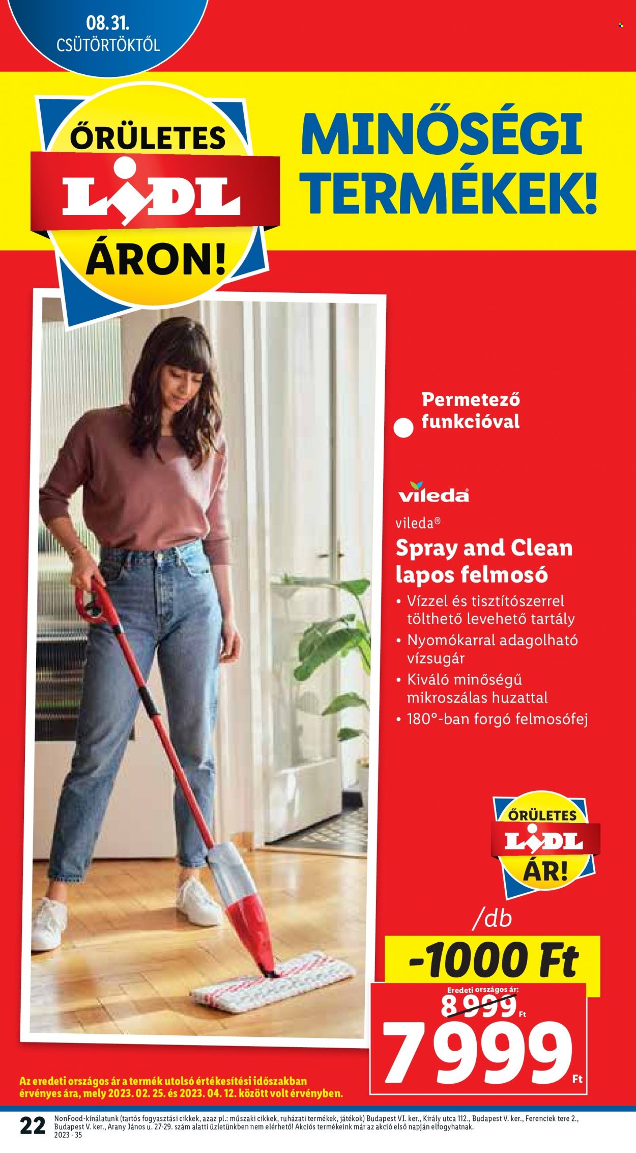 Lidl akciós újságok - 2023.08.31 - 2023.09.06. Oldal 22