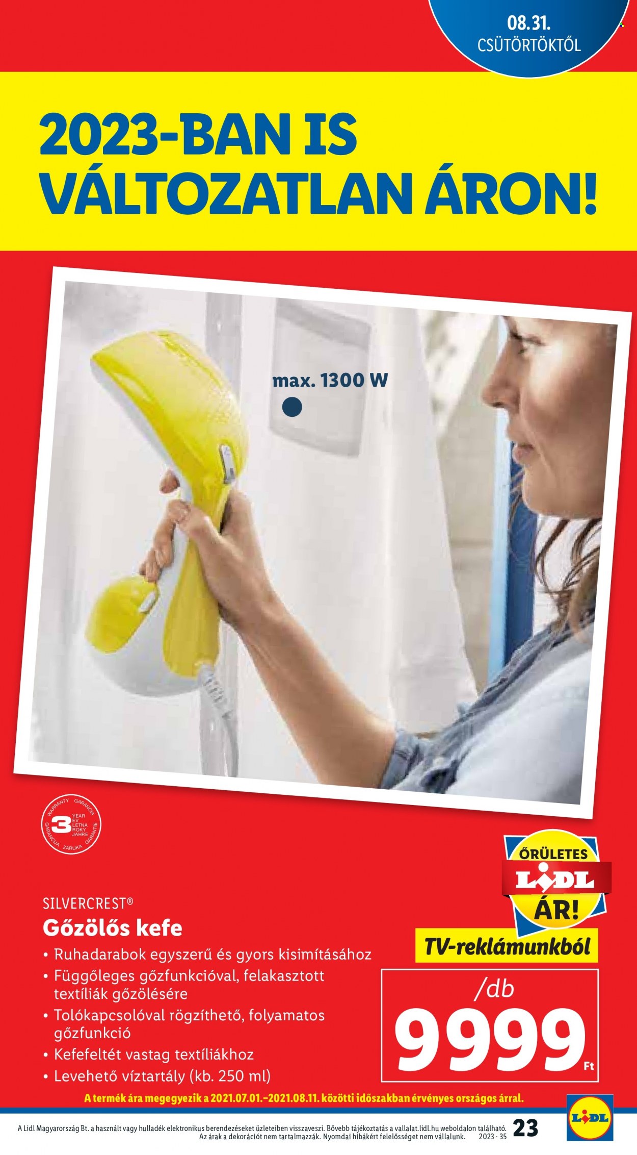 Lidl akciós újságok - 2023.08.31 - 2023.09.06. Oldal 23