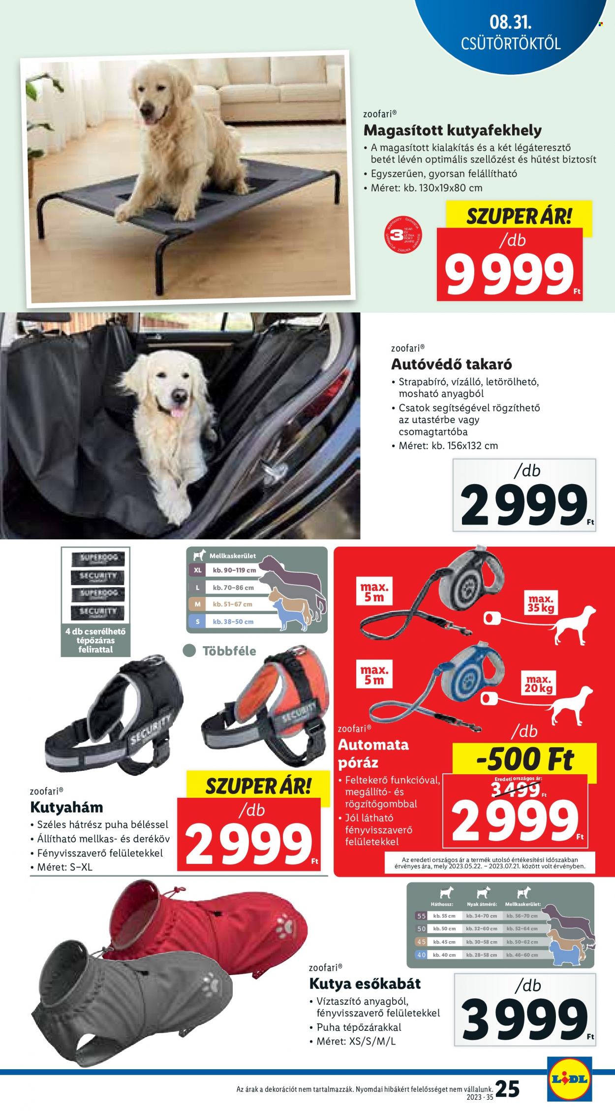 Lidl akciós újságok - 2023.08.31 - 2023.09.06. Oldal 25