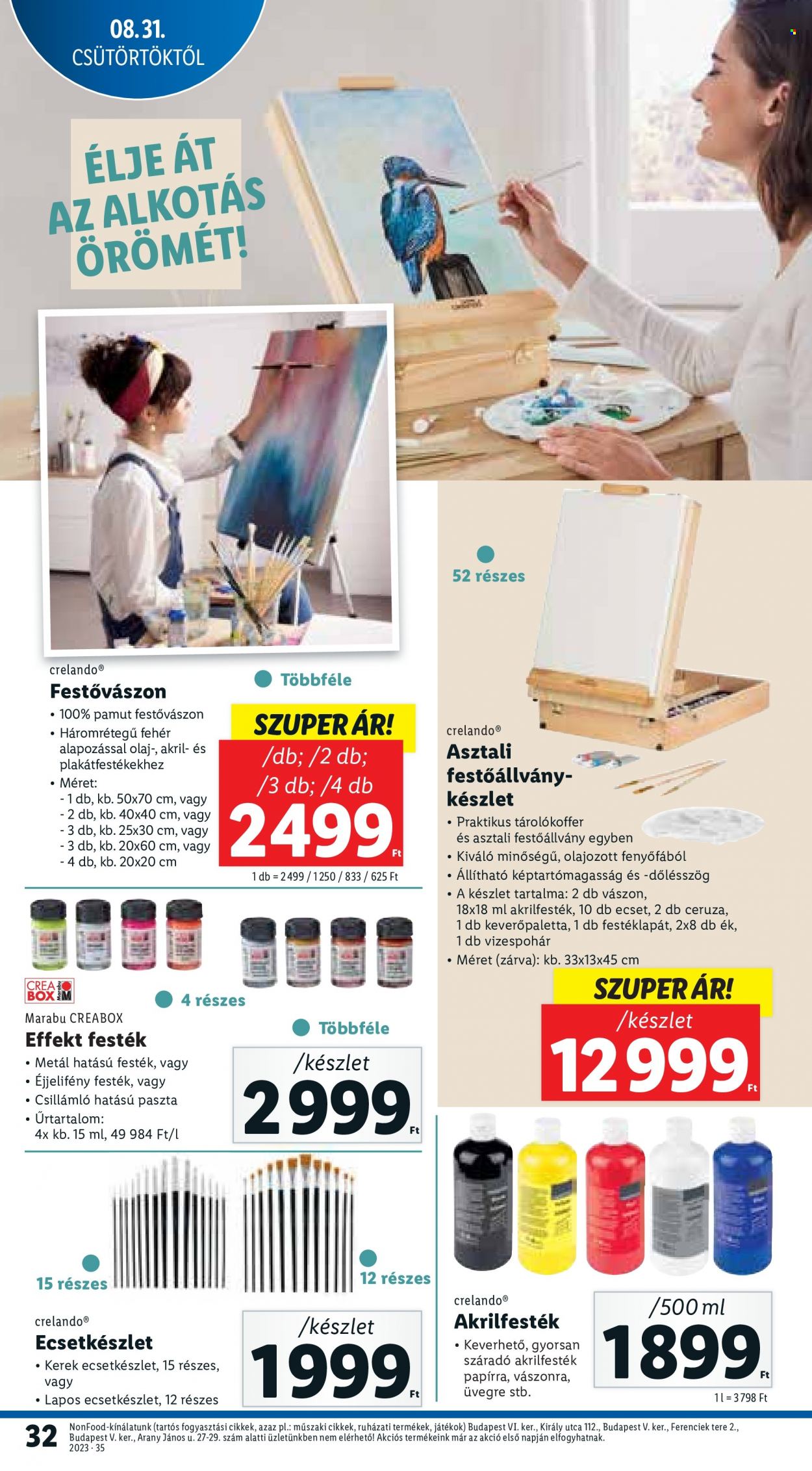 Lidl akciós újságok - 2023.08.31 - 2023.09.06. Oldal 32
