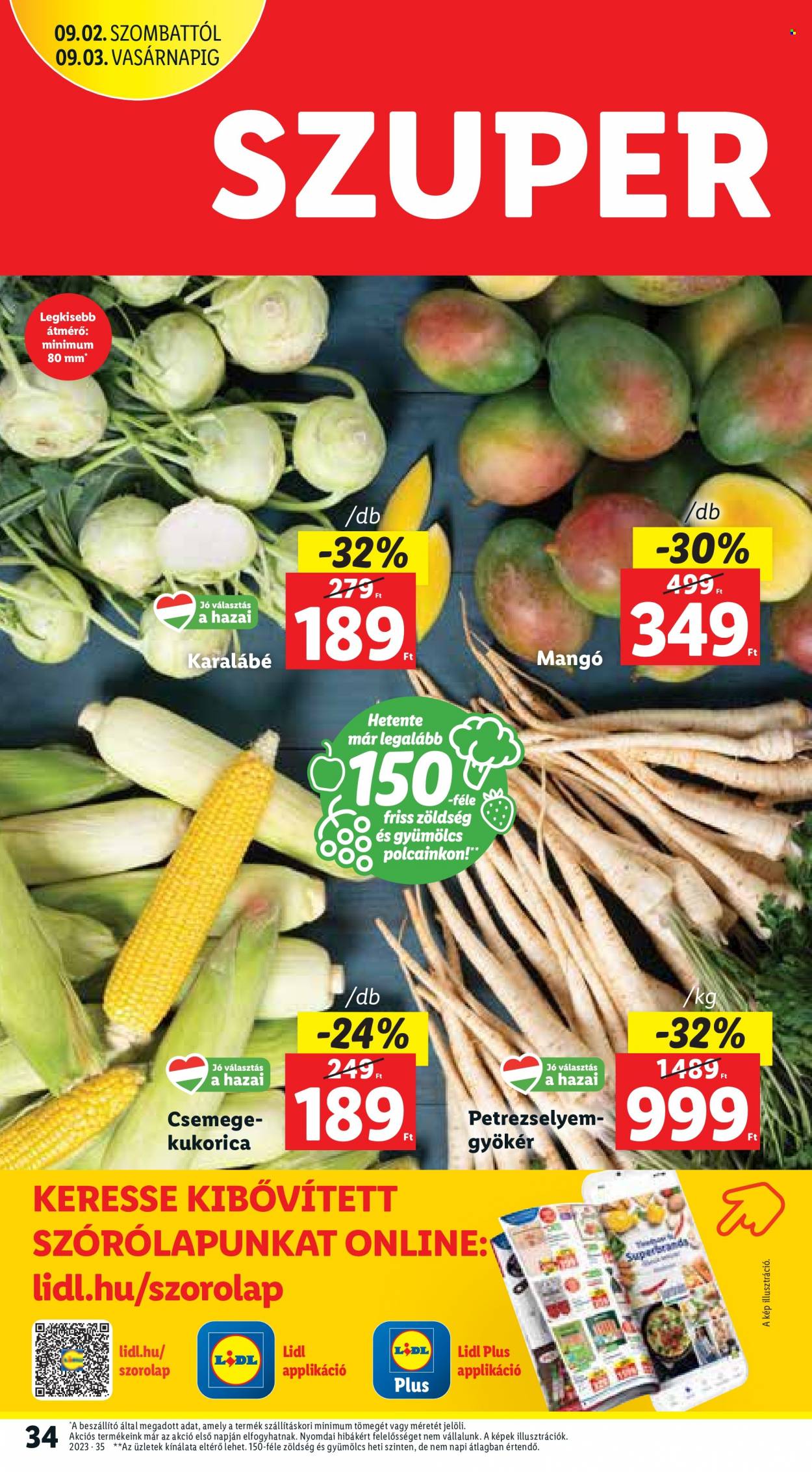 Lidl akciós újságok - 2023.08.31 - 2023.09.06. Oldal 34