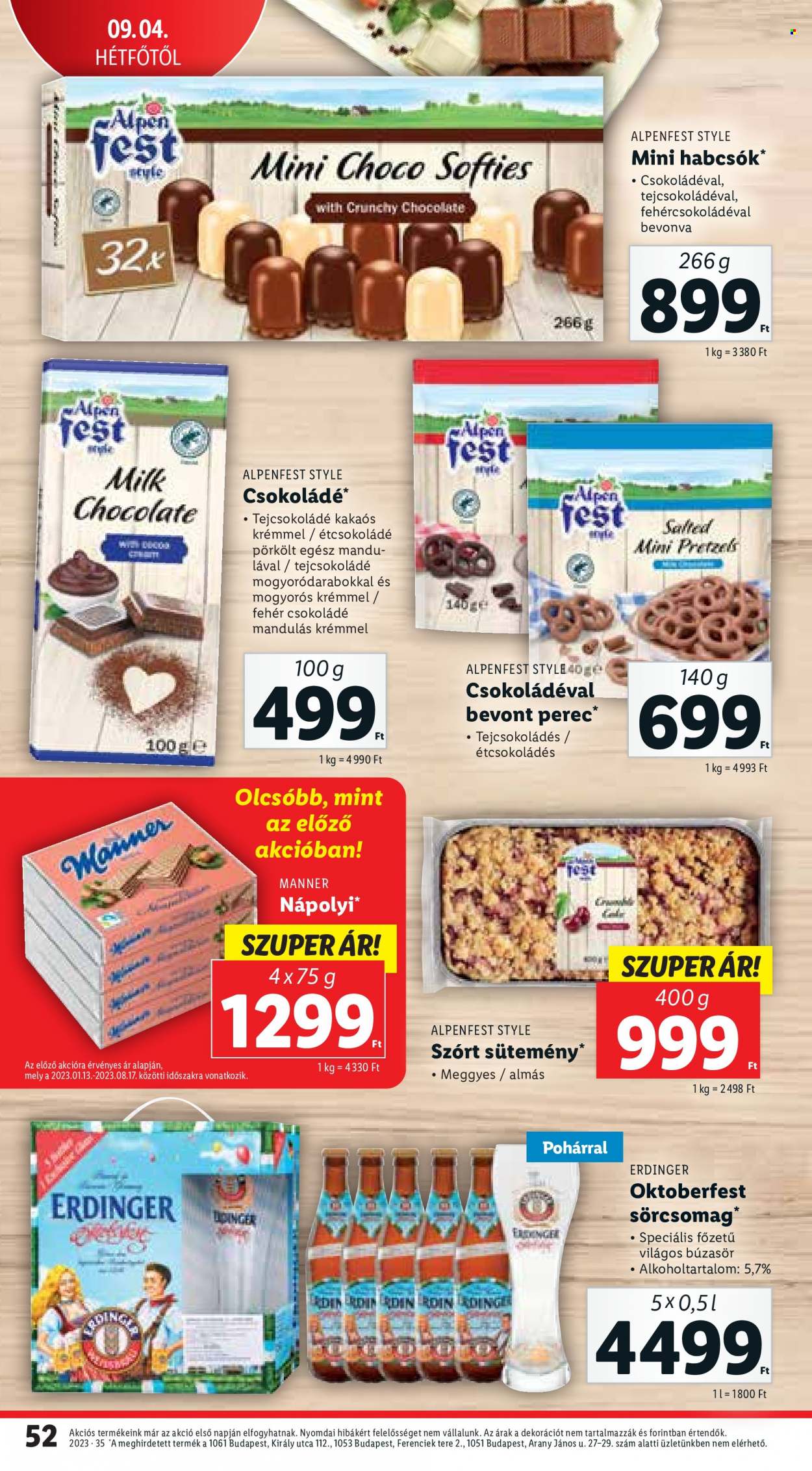 Lidl akciós újságok - 2023.08.31 - 2023.09.06. Oldal 52
