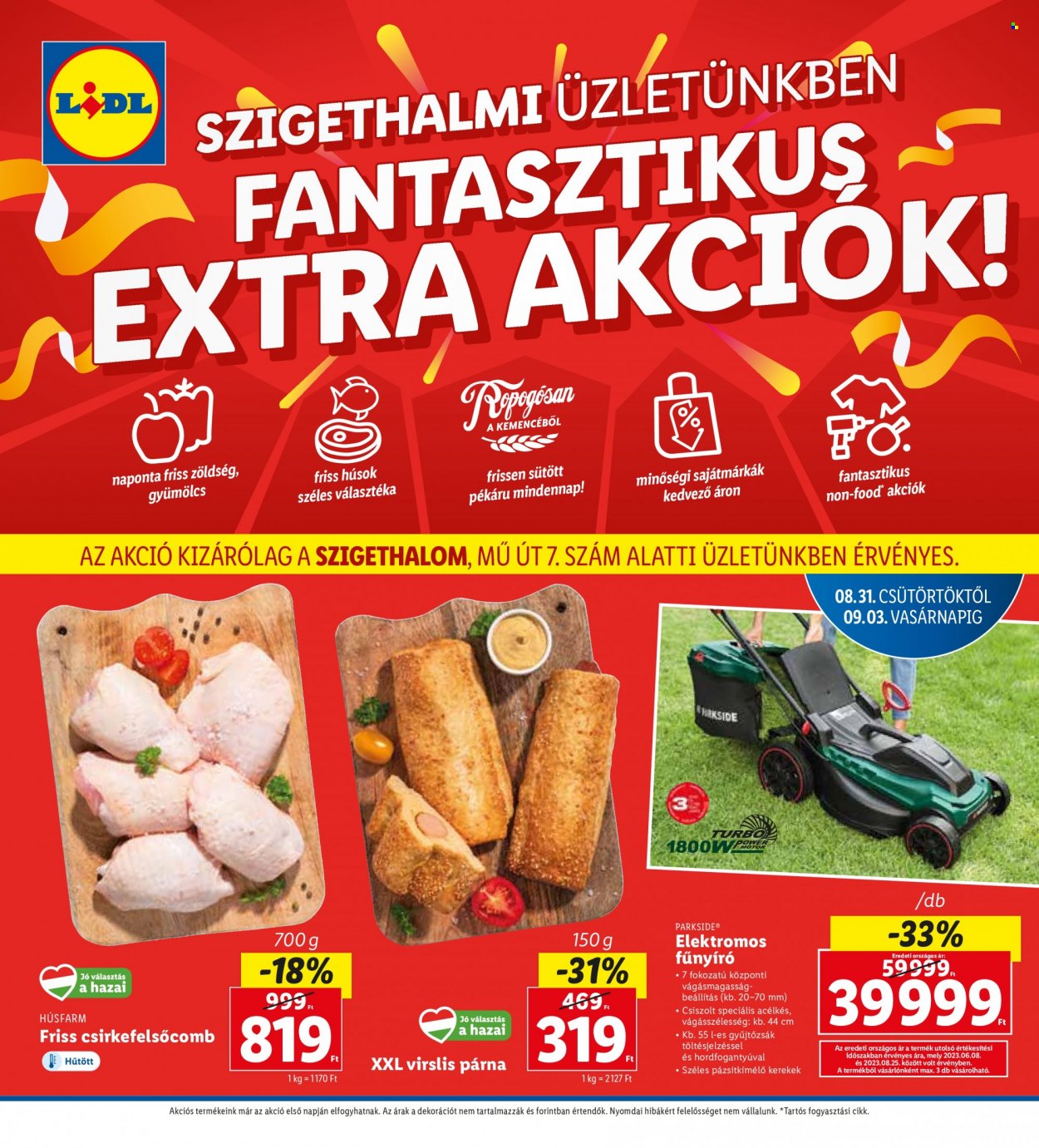 Lidl akciós újságok - 2023.08.31 - 2023.09.03. Oldal 1
