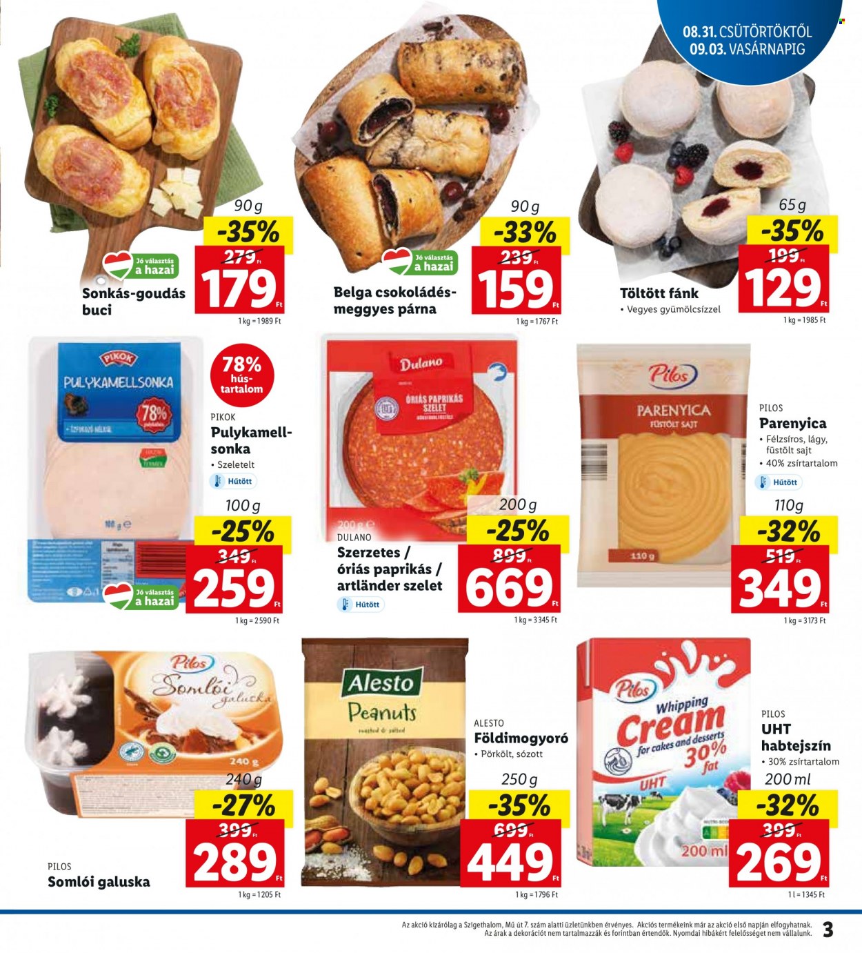 Lidl akciós újságok - 2023.08.31 - 2023.09.03. Oldal 3