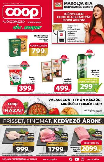 Újság Coop - 2023.08.31 - 2023.09.06.