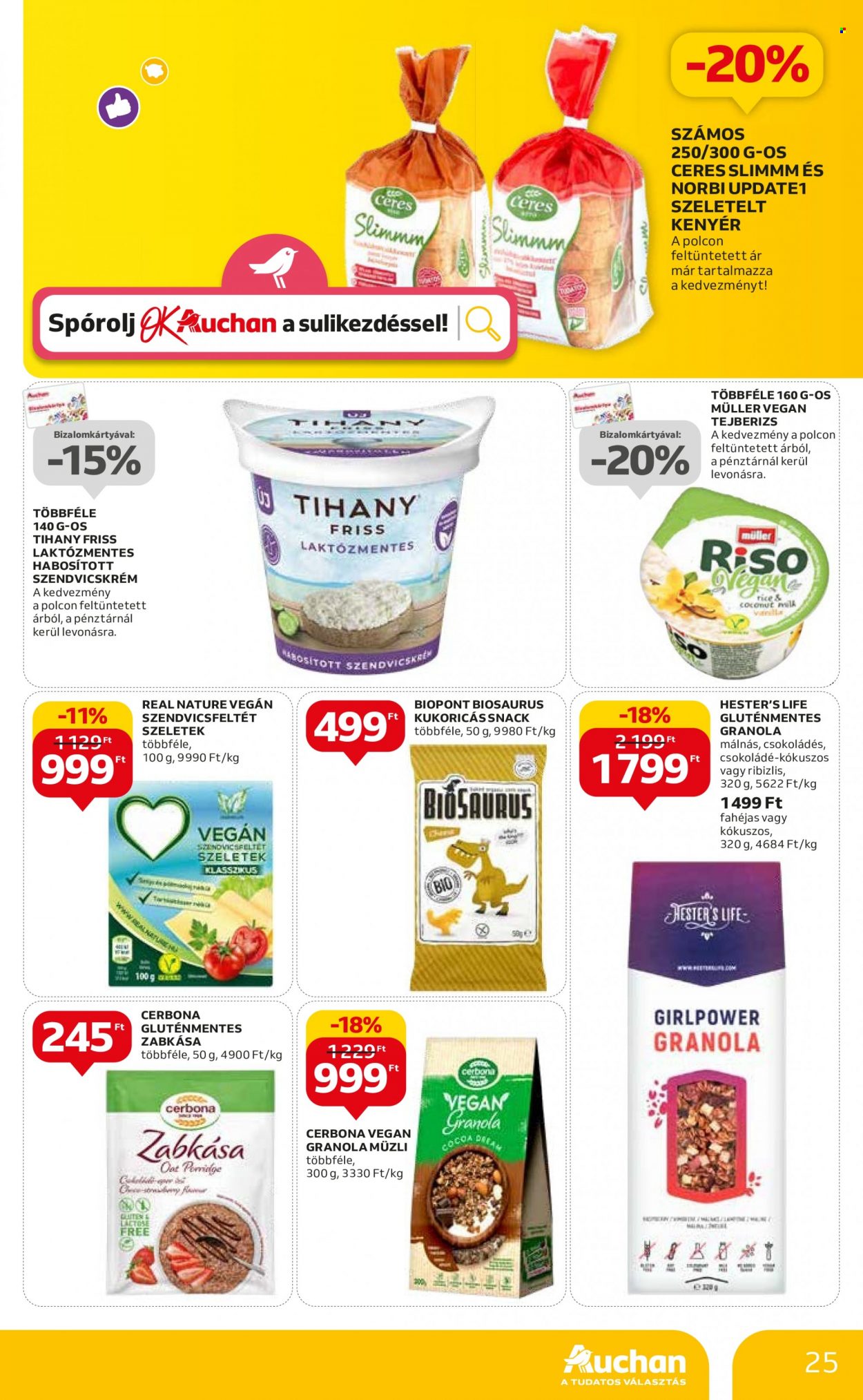 Auchan akciós újságok - 2023.08.31 - 2023.09.06. Oldal 25