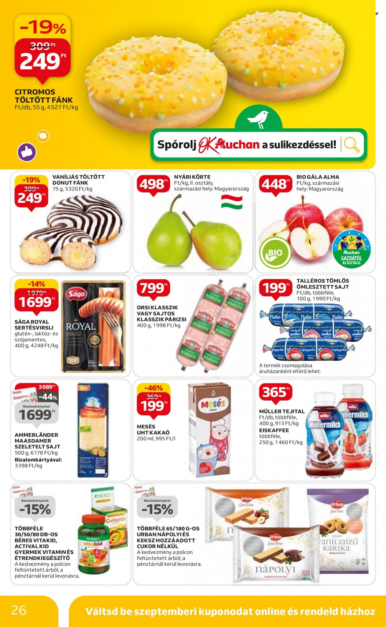 Auchan akciós újságok - 2023.08.31 - 2023.09.06. Oldal 26