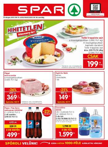 Újság SPAR - 2023.08.31 - 2023.09.06.