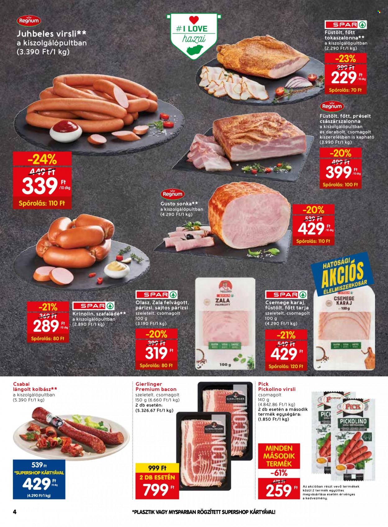 SPAR akciós újságok - 2023.08.31 - 2023.09.06. Oldal 6