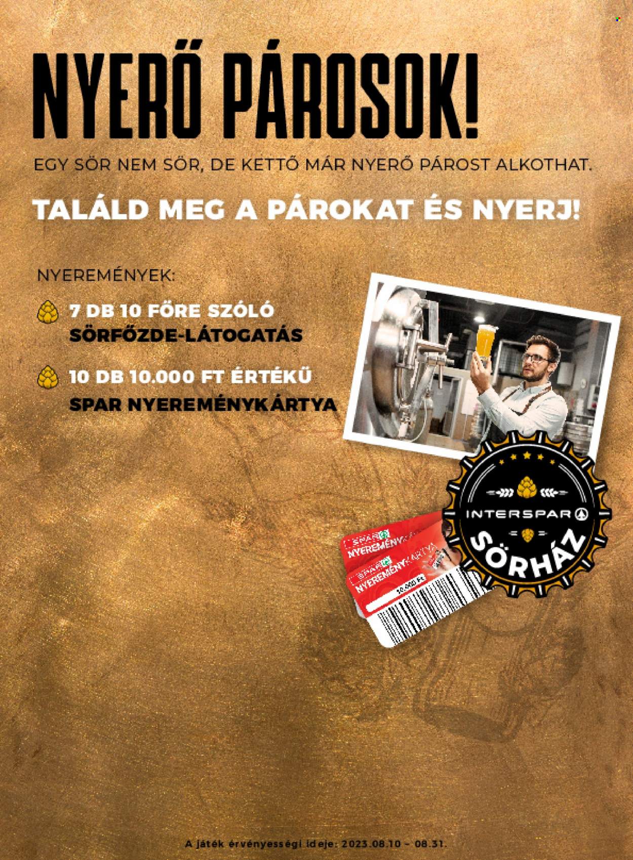 SPAR akciós újságok - 2023.08.31 - 2023.09.06. Oldal 12