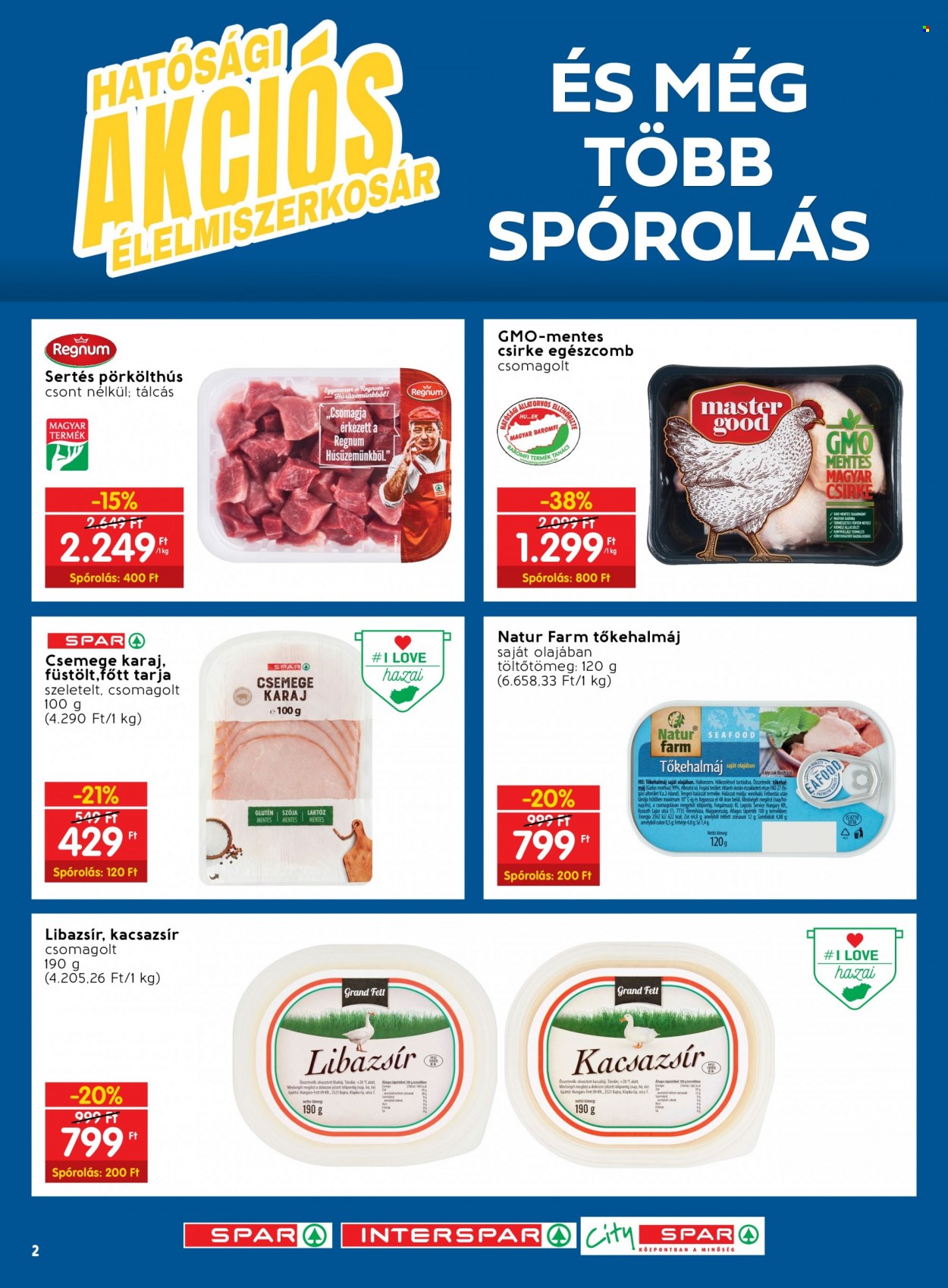 SPAR akciós újságok - 2023.08.31 - 2023.09.06. Oldal 2