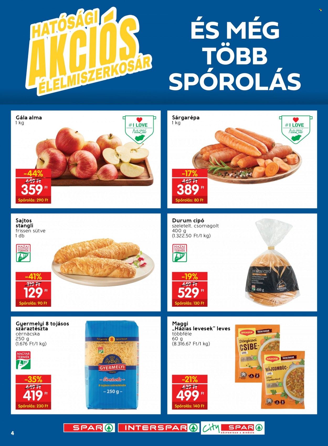 SPAR akciós újságok - 2023.08.31 - 2023.09.06. Oldal 4