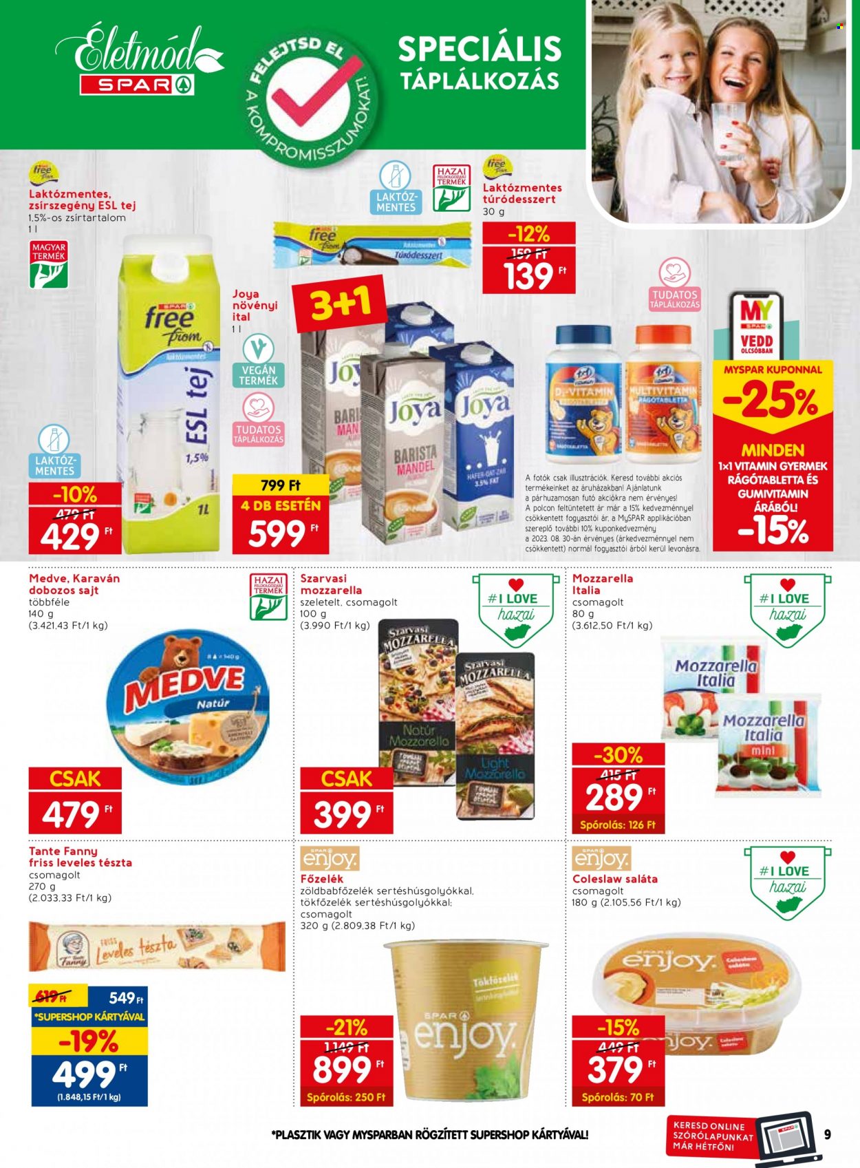 SPAR akciós újságok - 2023.08.31 - 2023.09.06. Oldal 17