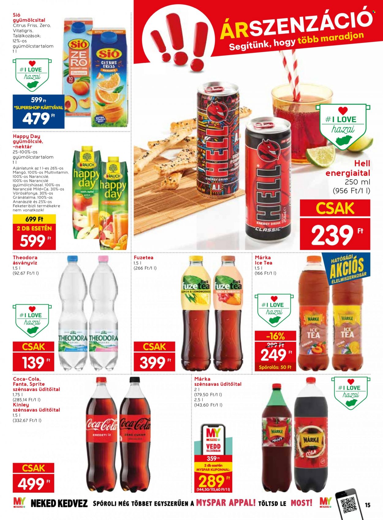 SPAR akciós újságok - 2023.08.31 - 2023.09.06. Oldal 25