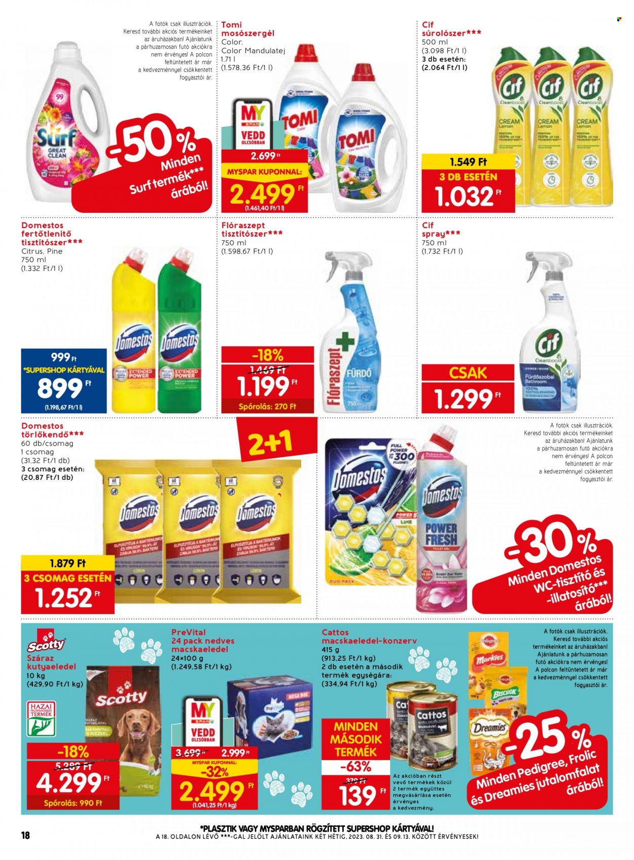SPAR akciós újságok - 2023.08.31 - 2023.09.06. Oldal 32