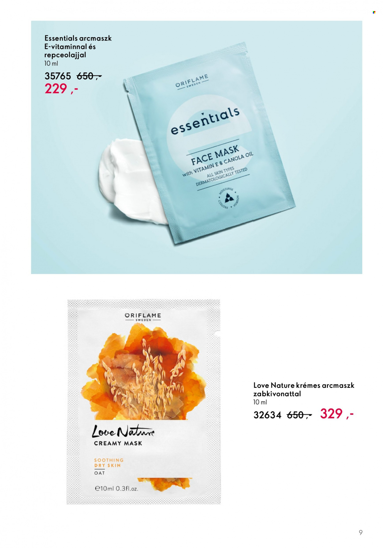 Oriflame akciós újságok - 2023.08.30 - 2023.09.19. Oldal 9