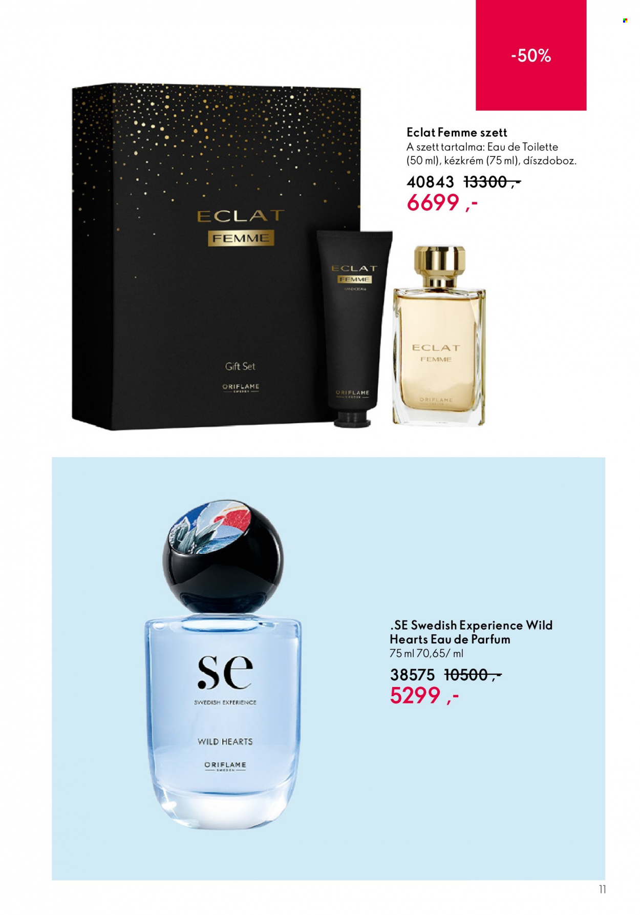Oriflame akciós újságok - 2023.08.30 - 2023.09.19. Oldal 11