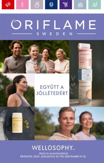 Újság Oriflame - 2023.08.30 - 2023.09.19.