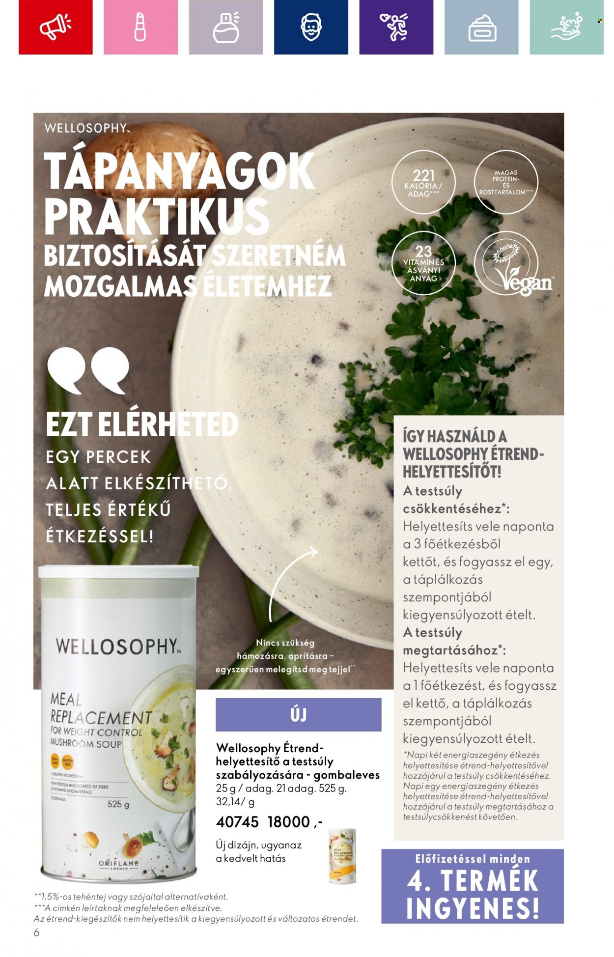 Oriflame akciós újságok - 2023.08.30 - 2023.09.19. Oldal 6