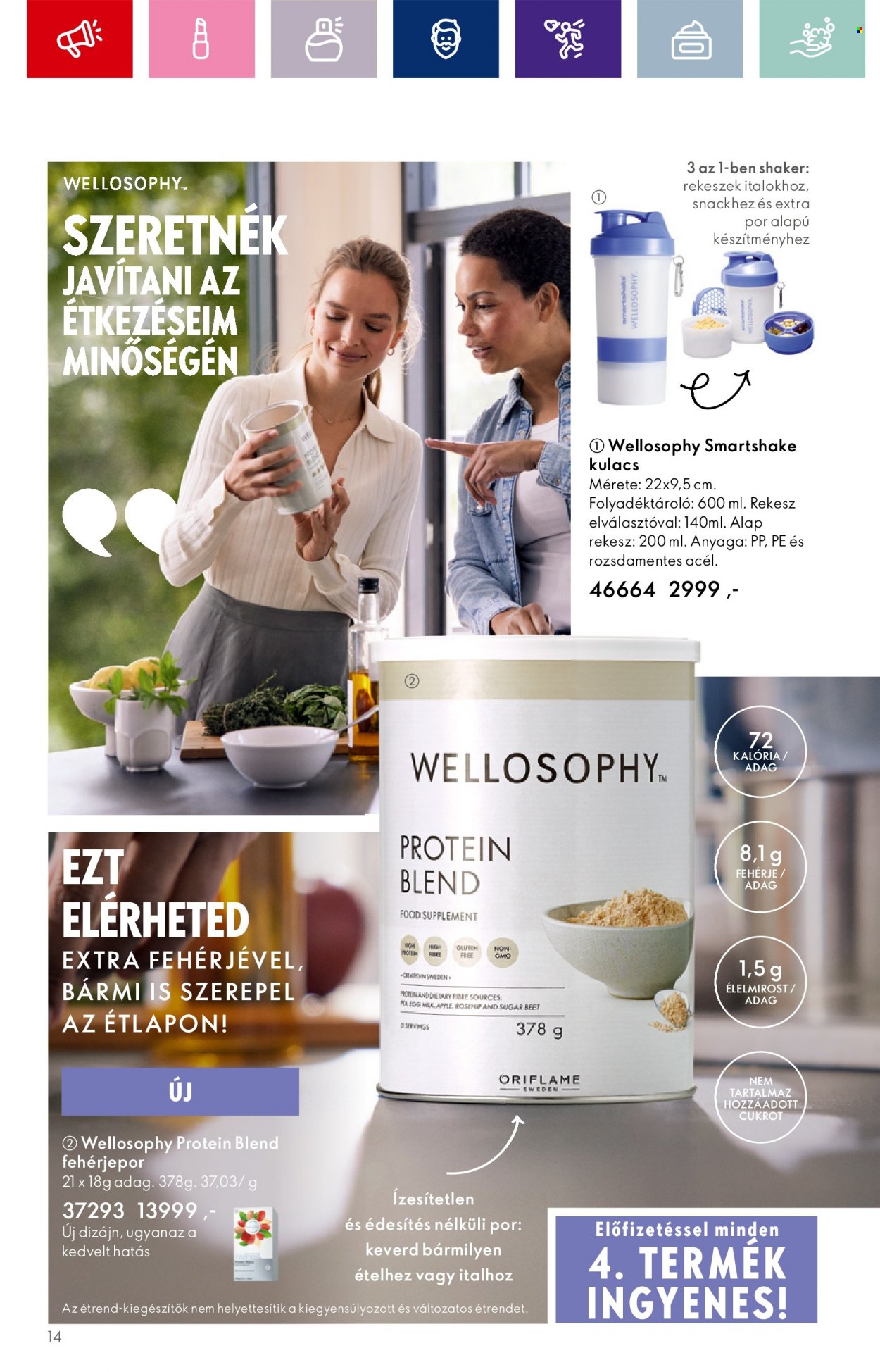 Oriflame akciós újságok - 2023.08.30 - 2023.09.19. Oldal 14