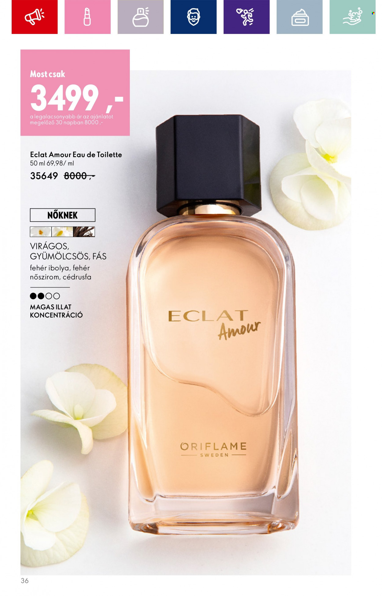 Oriflame akciós újságok - 2023.08.30 - 2023.09.19. Oldal 36