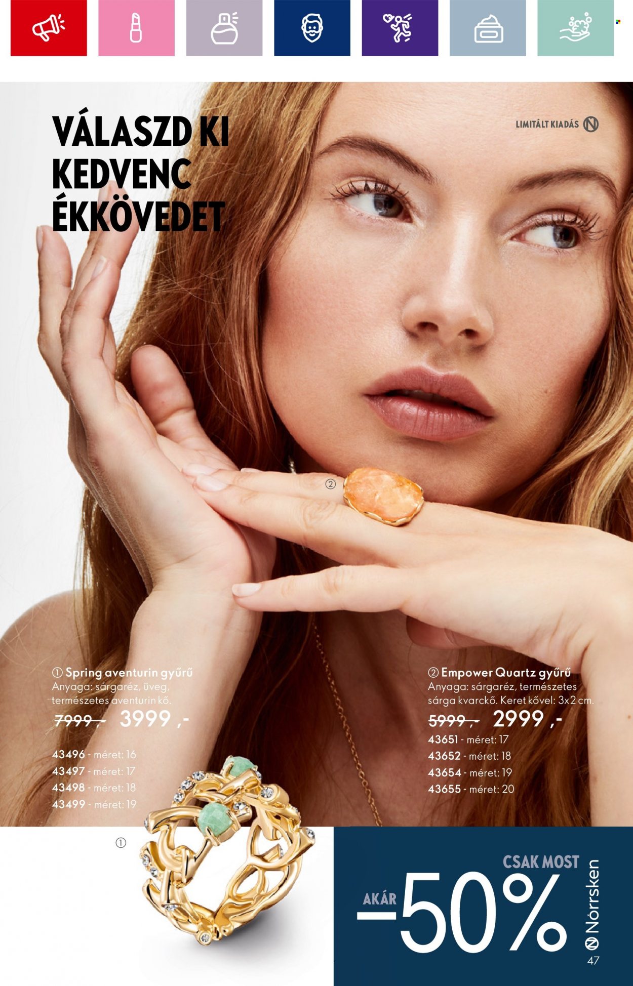 Oriflame akciós újságok - 2023.08.30 - 2023.09.19. Oldal 47