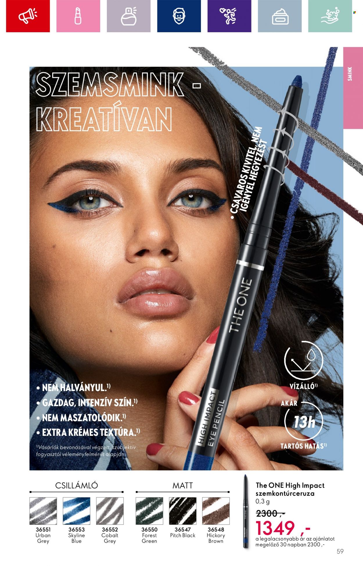 Oriflame akciós újságok - 2023.08.30 - 2023.09.19. Oldal 59
