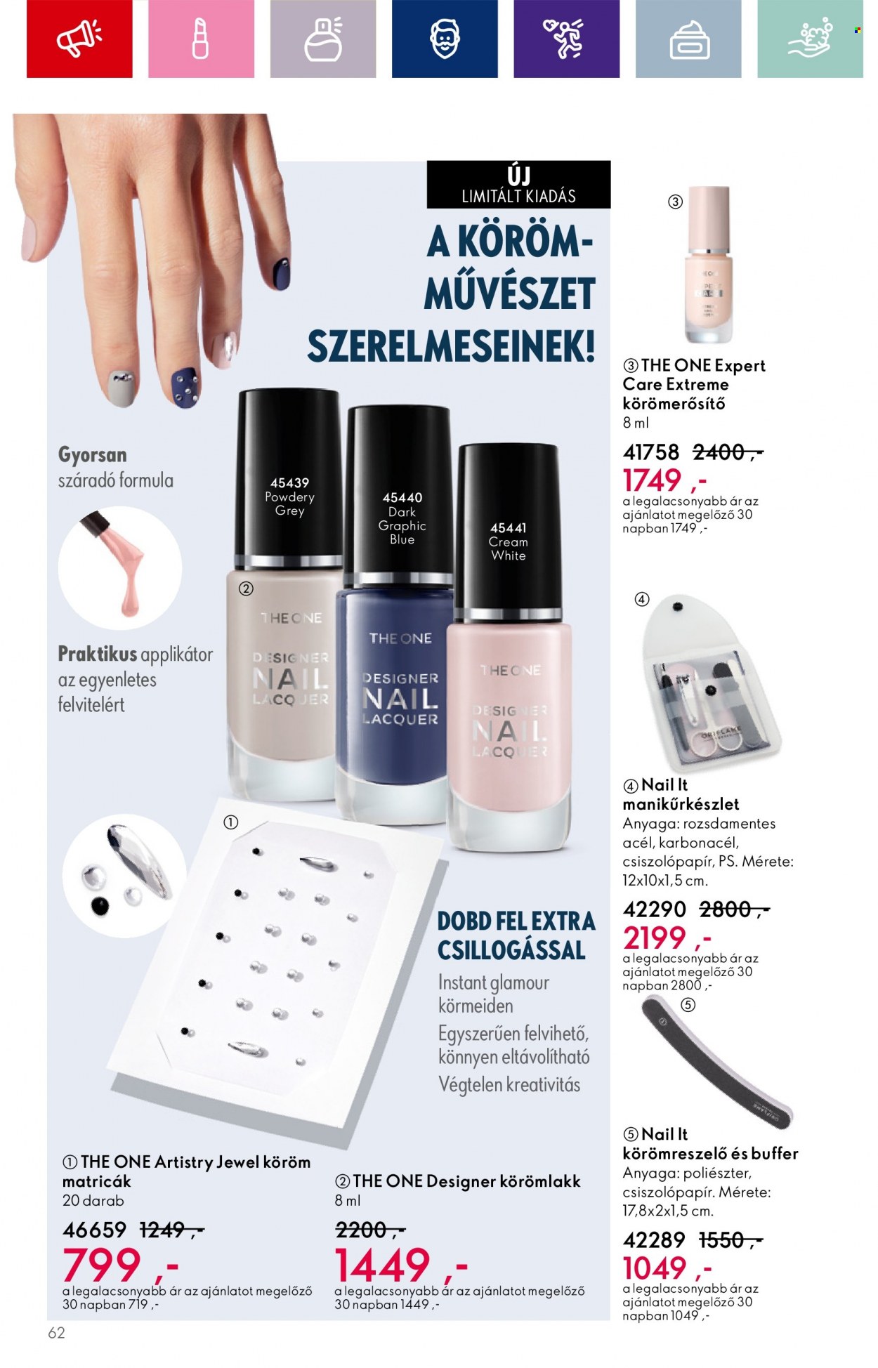 Oriflame akciós újságok - 2023.08.30 - 2023.09.19. Oldal 62