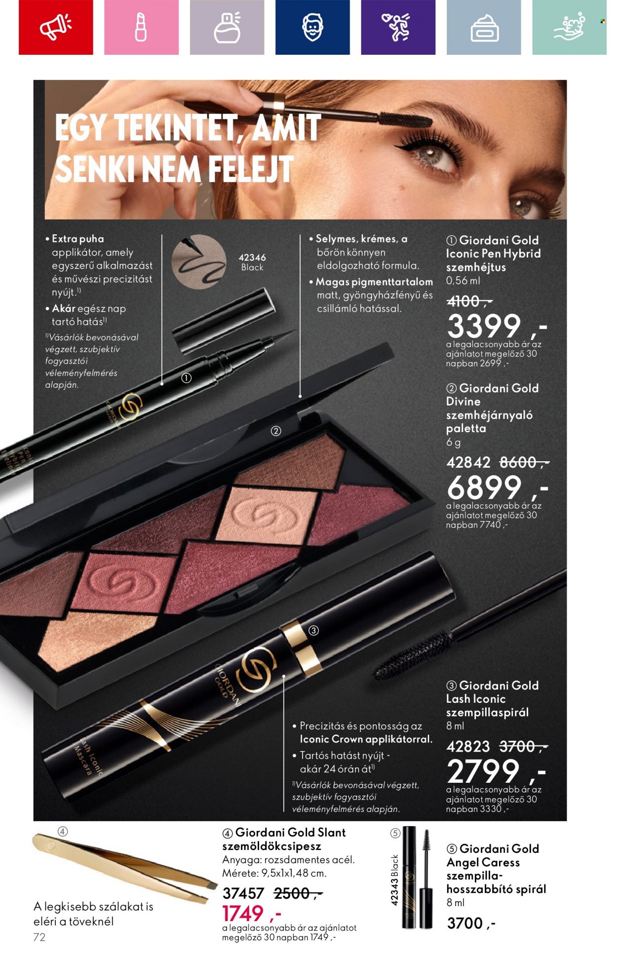 Oriflame akciós újságok - 2023.08.30 - 2023.09.19. Oldal 72
