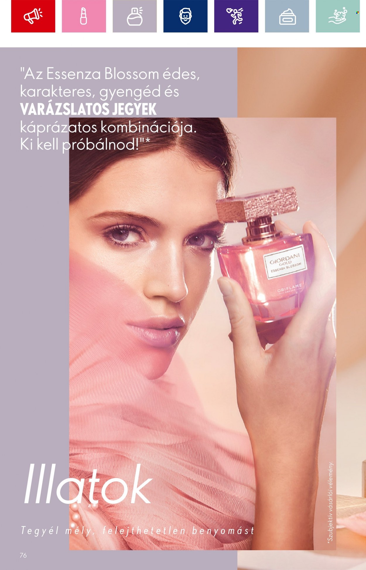 Oriflame akciós újságok - 2023.08.30 - 2023.09.19. Oldal 76