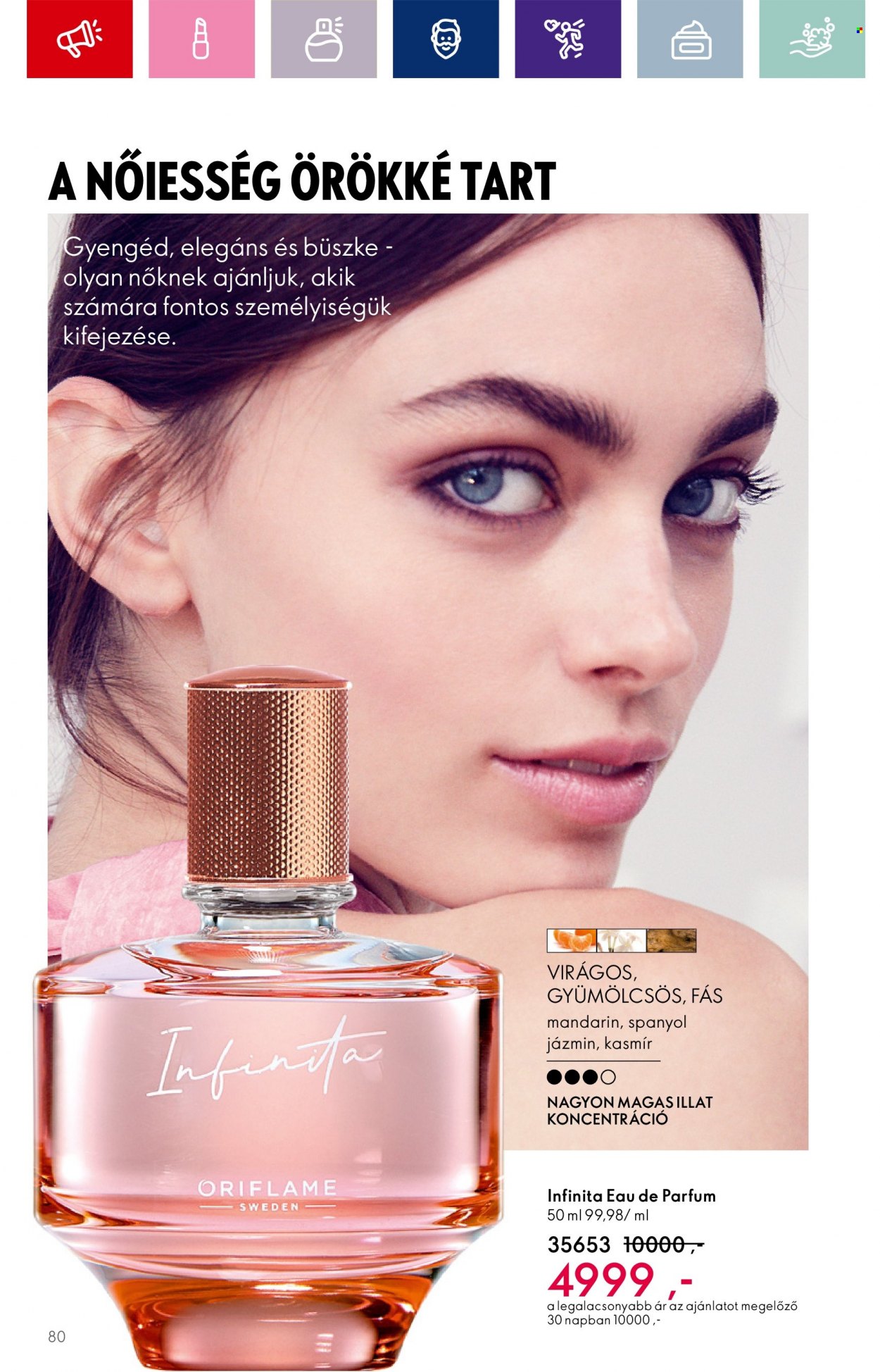 Oriflame akciós újságok - 2023.08.30 - 2023.09.19. Oldal 80
