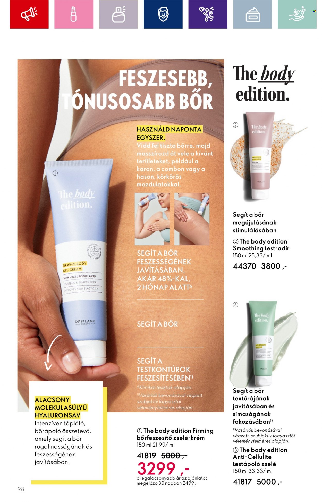 Oriflame akciós újságok - 2023.08.30 - 2023.09.19. Oldal 98