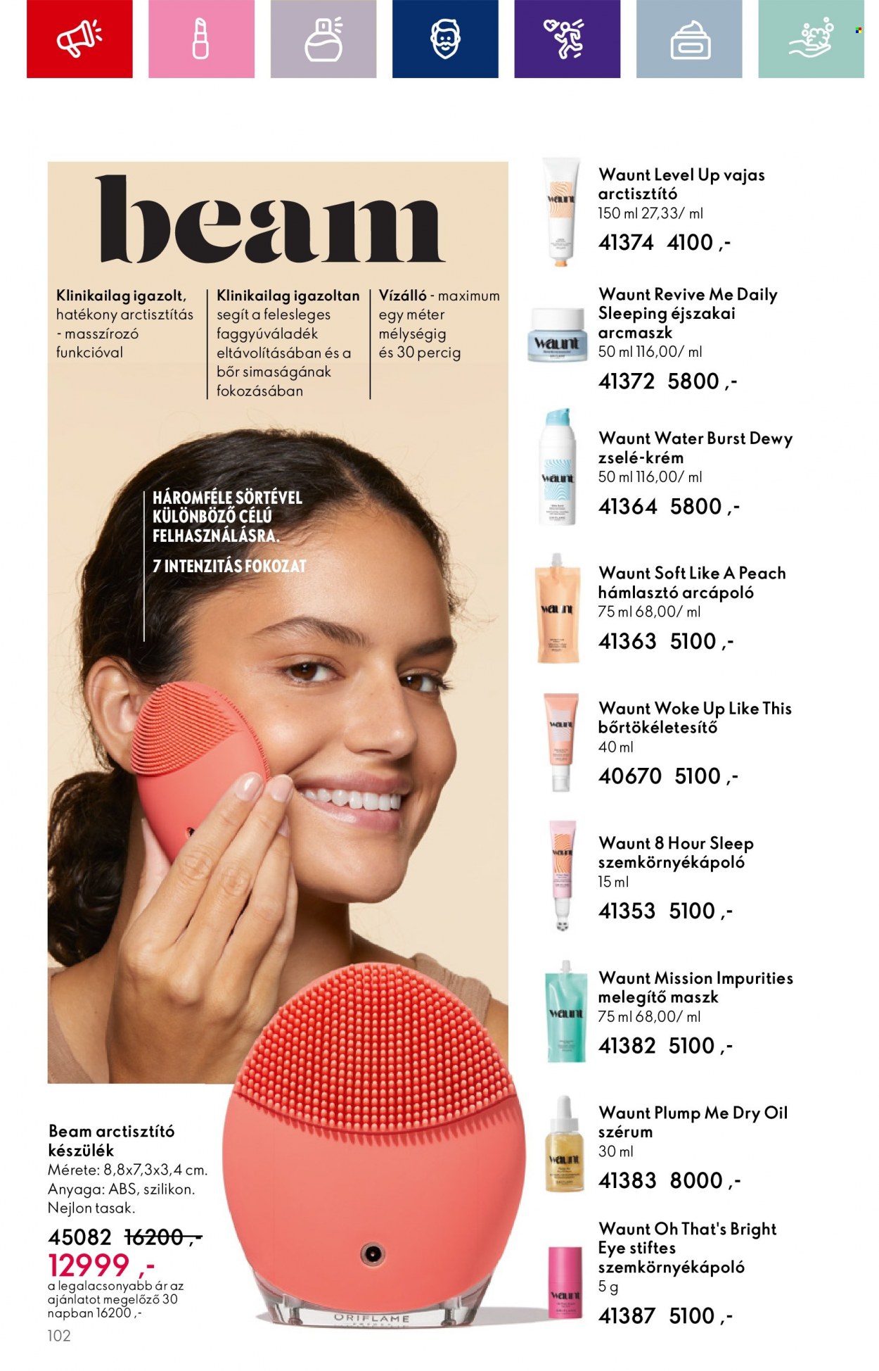 Oriflame akciós újságok - 2023.08.30 - 2023.09.19. Oldal 102